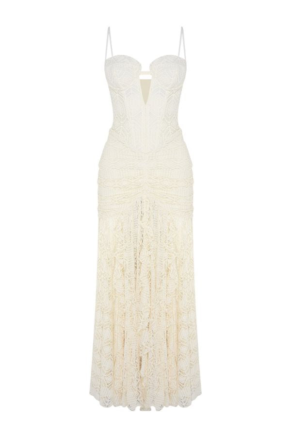 SAMBA FRINGE MAXI DRESS