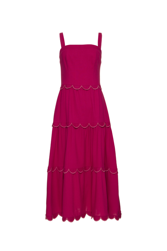 Linen Midi Dress