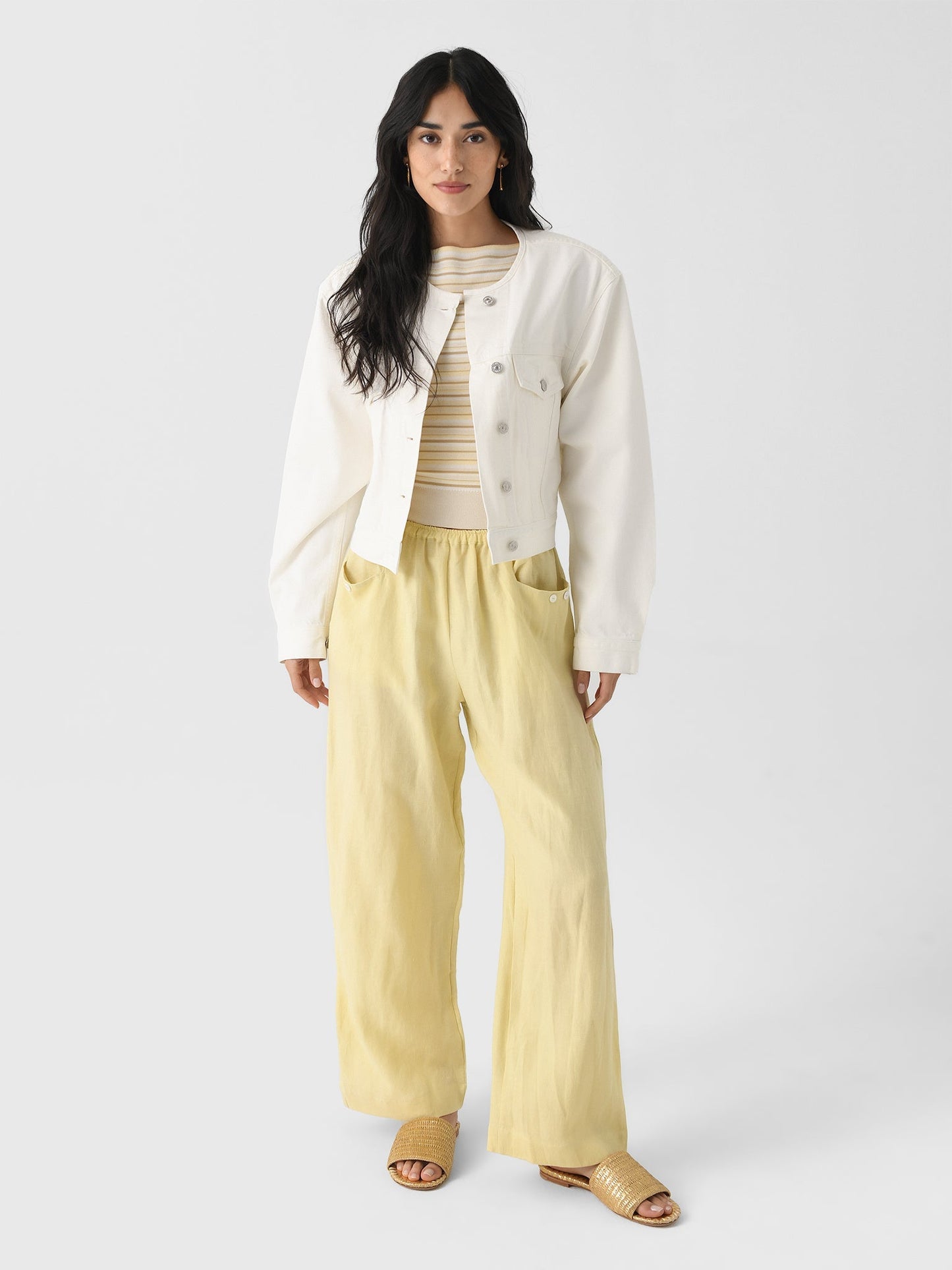 Citizens Of Humanity Women's Renata Collarless Deconstructed Jacket