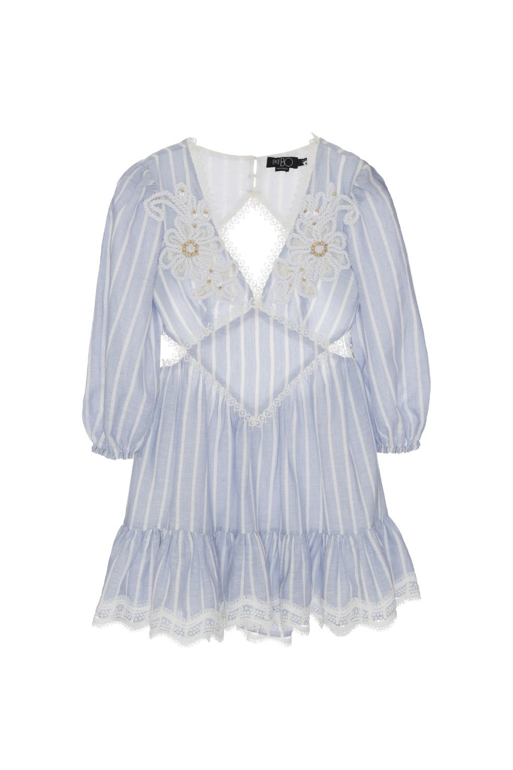 MARINE LINEN MINI DRESS