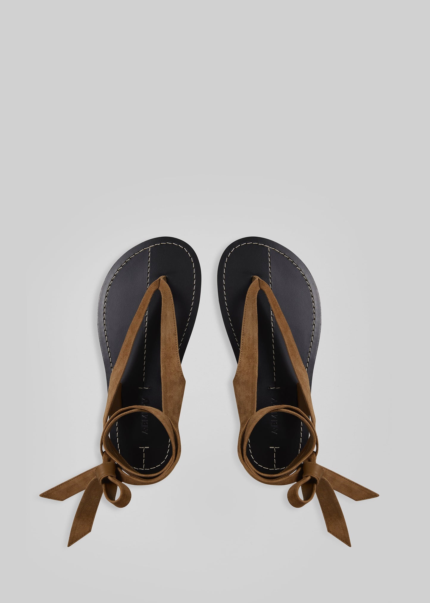 A.Emery The Elmer Sandals - Cognac Suede
