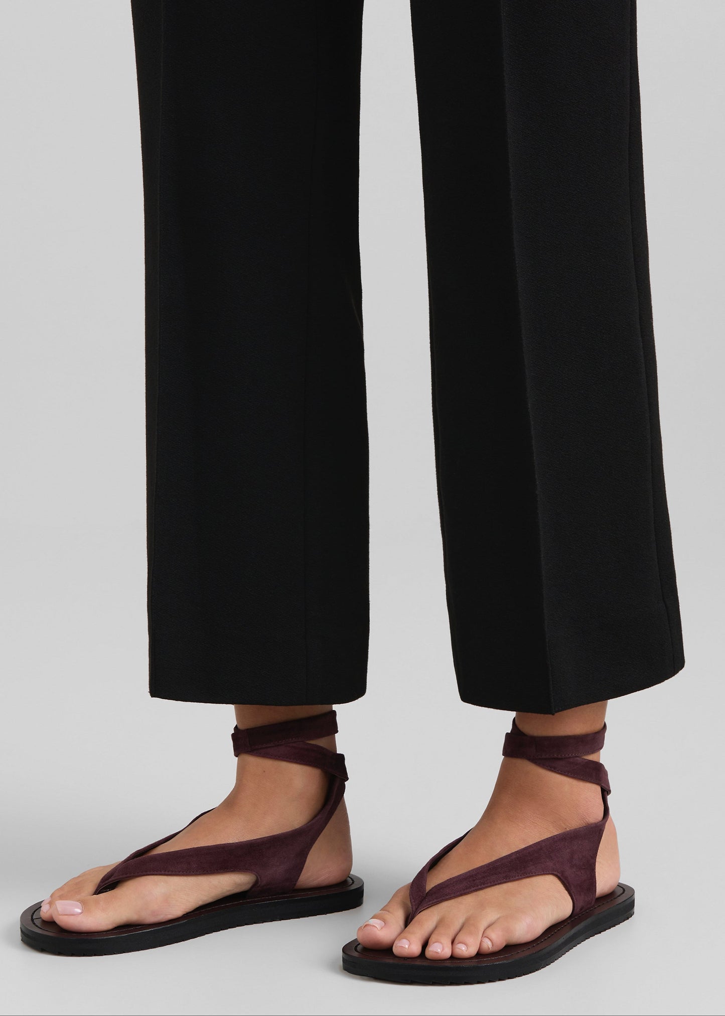 A.Emery The Elmer Sandals - Mulberry Suede