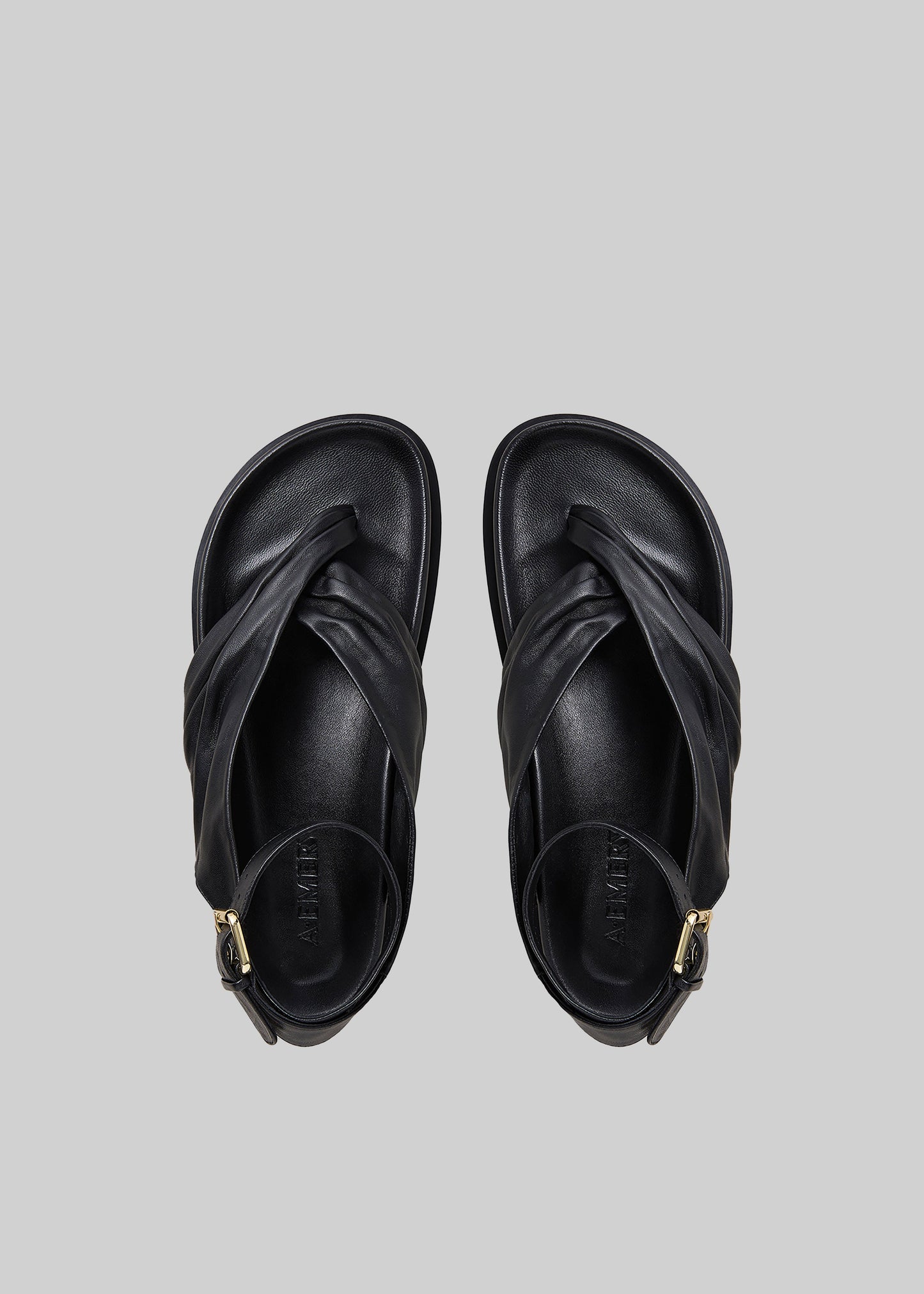 A.Emery Mantei Sandals - Black