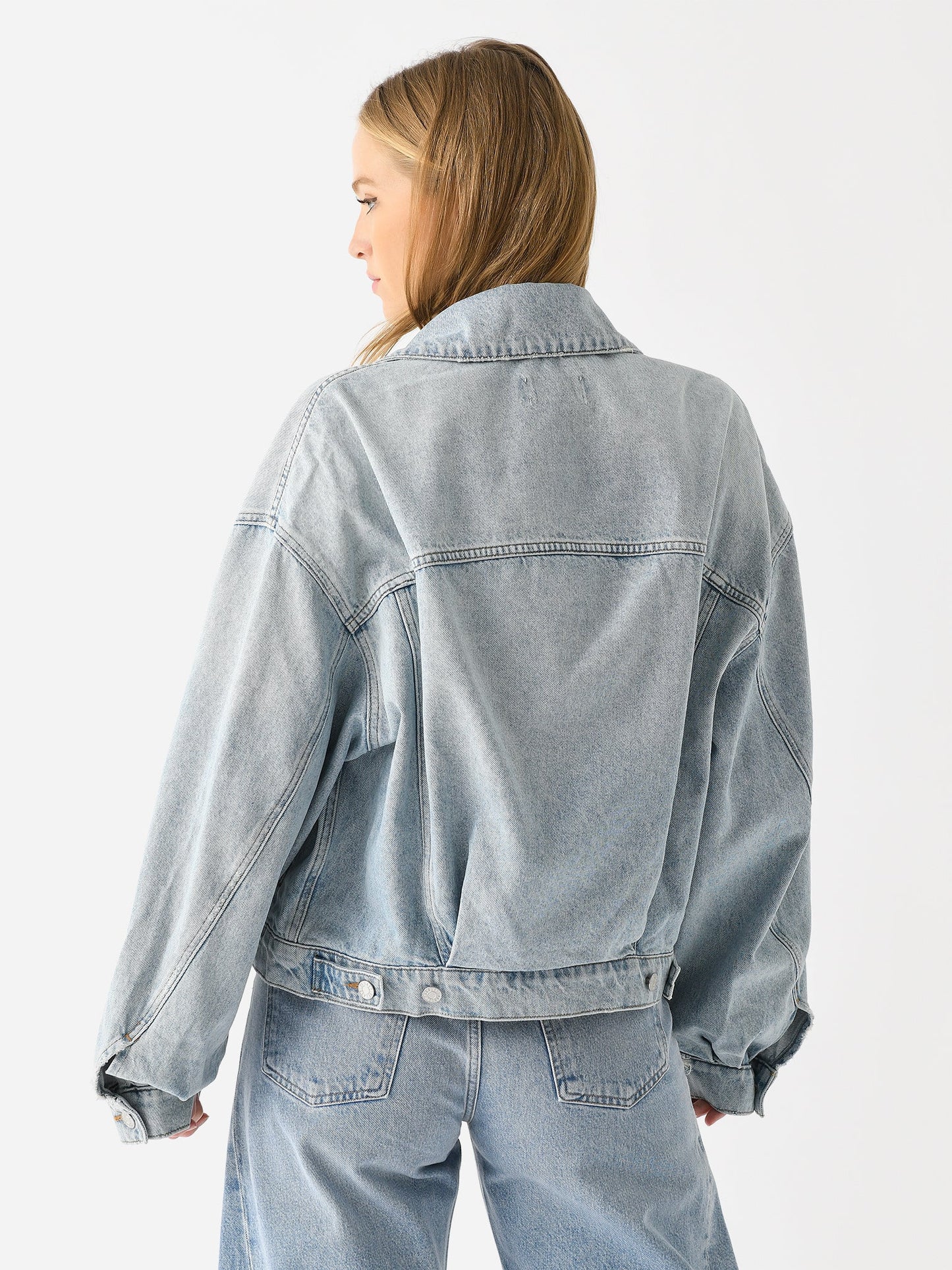 Agolde Women's Dalton Balloon Denim Jacket