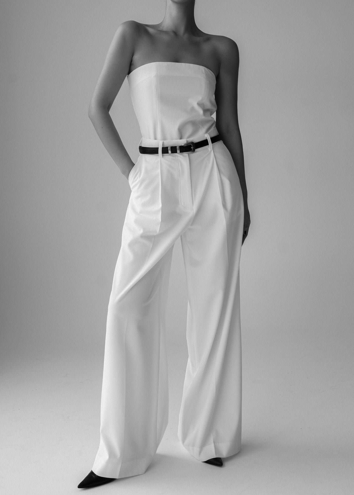 Abbie Trousers - White