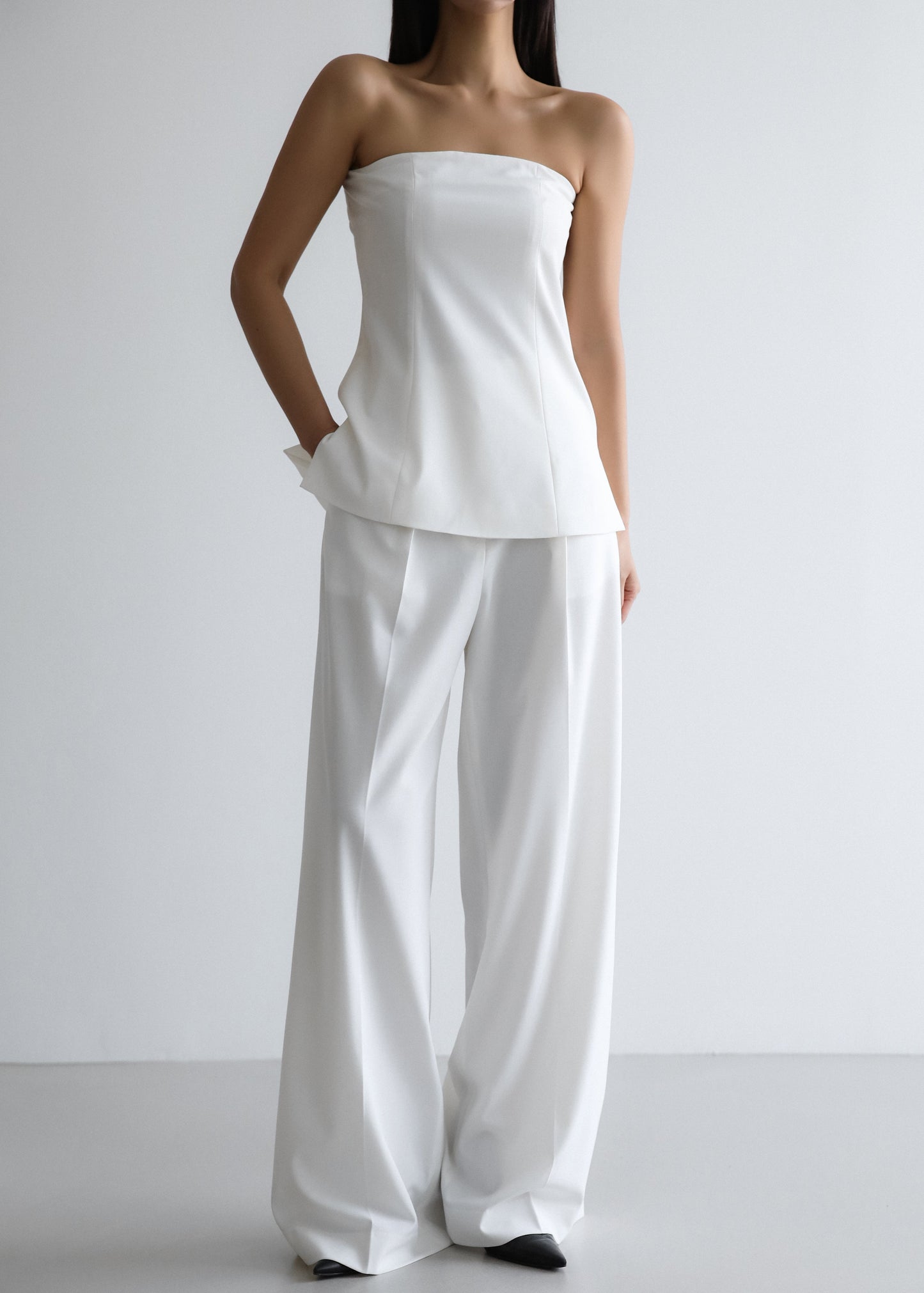 Abbie Trousers - White