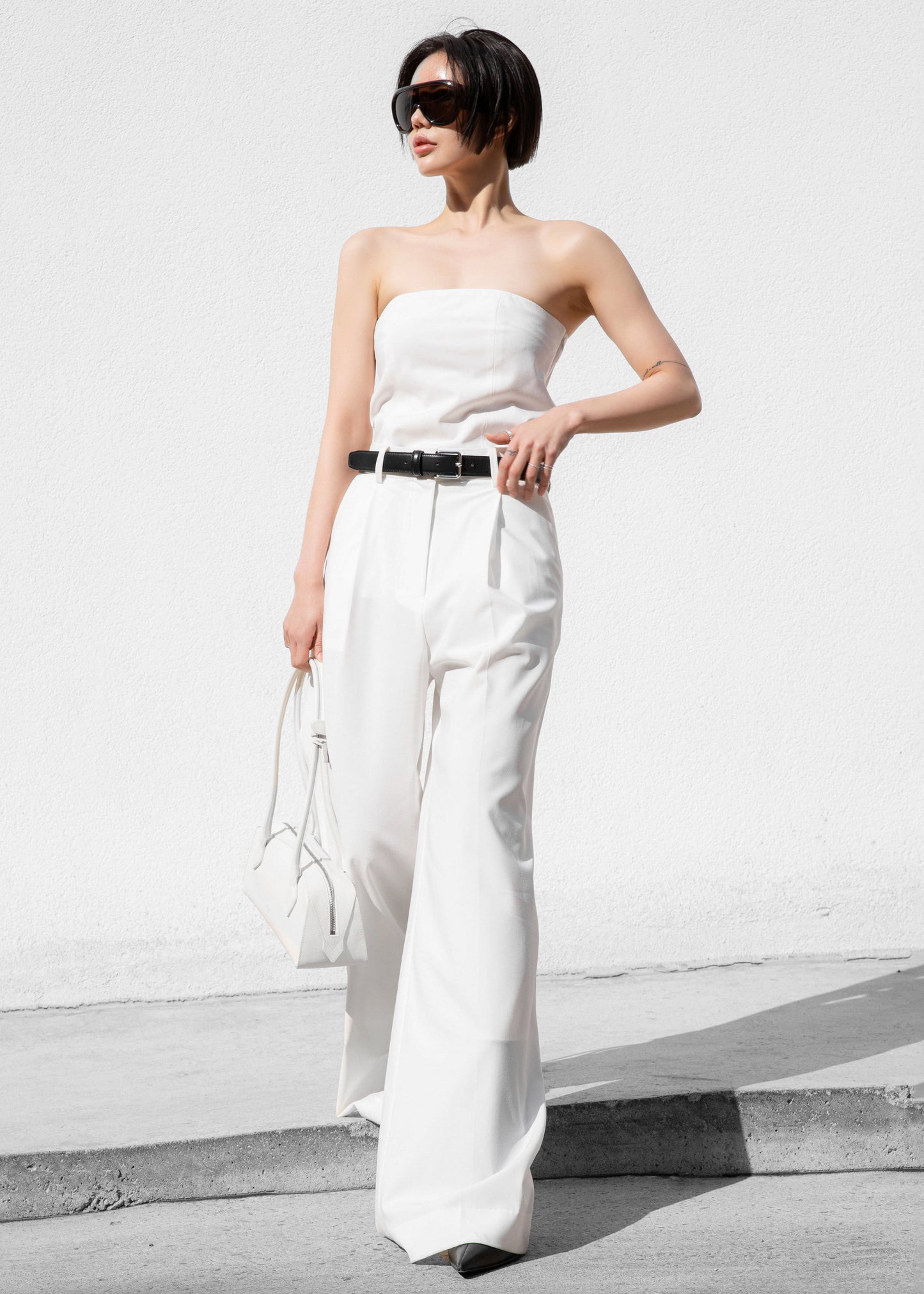 Abbie Trousers - White