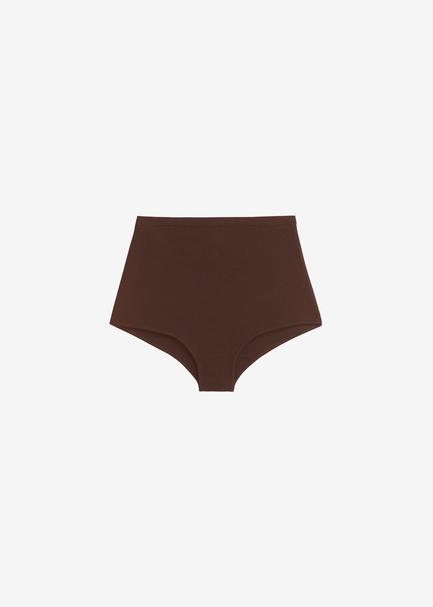 Alissa Knit Briefs - Brown