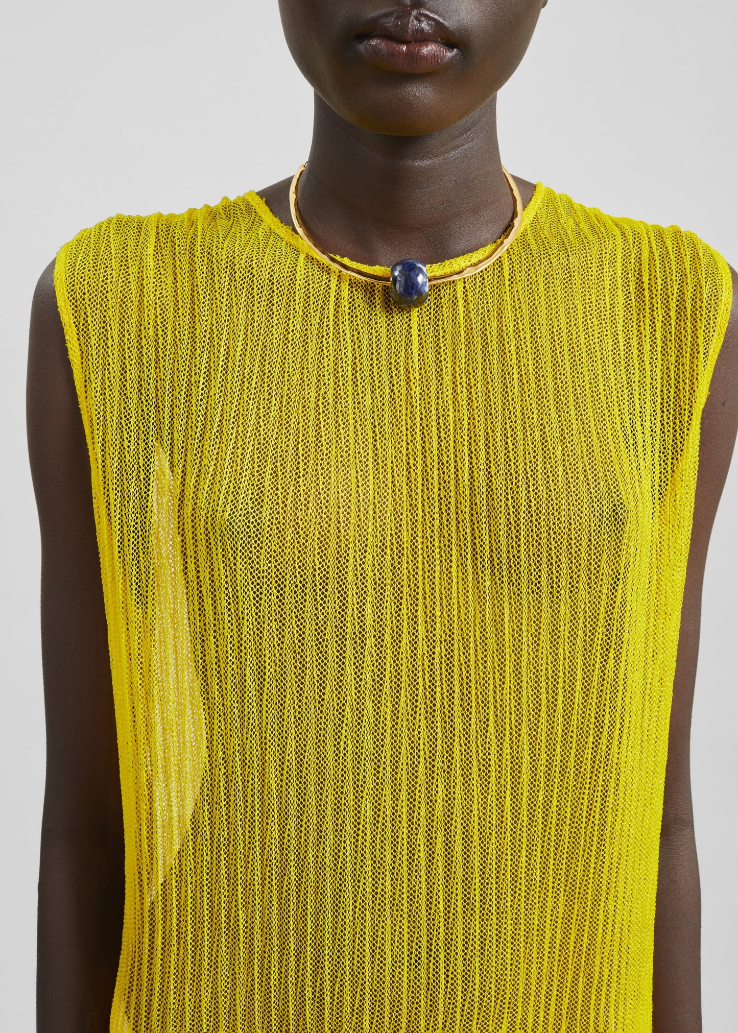 Annecy Lace Dress - Yellow