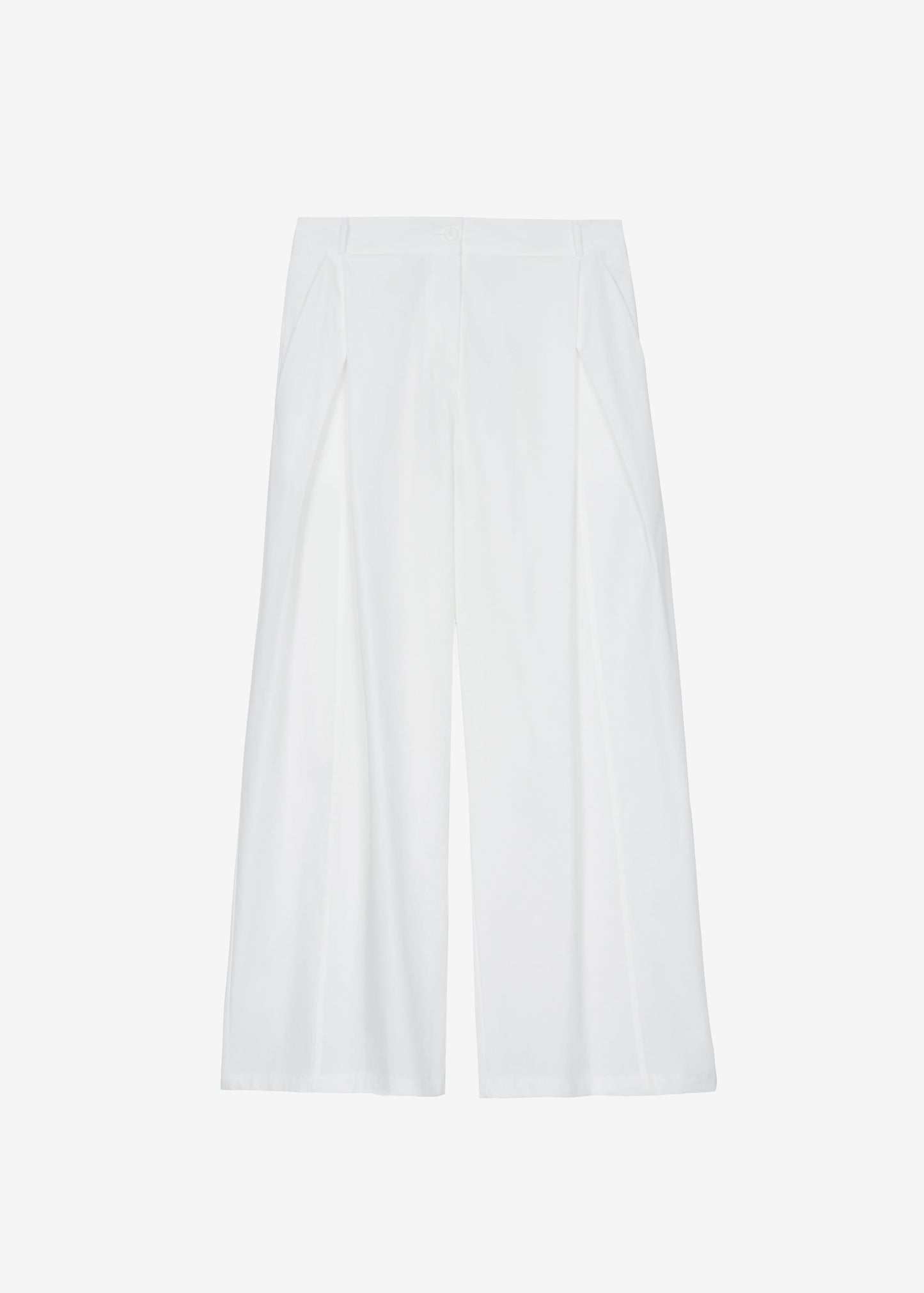 Ballia Pleated Pants - White