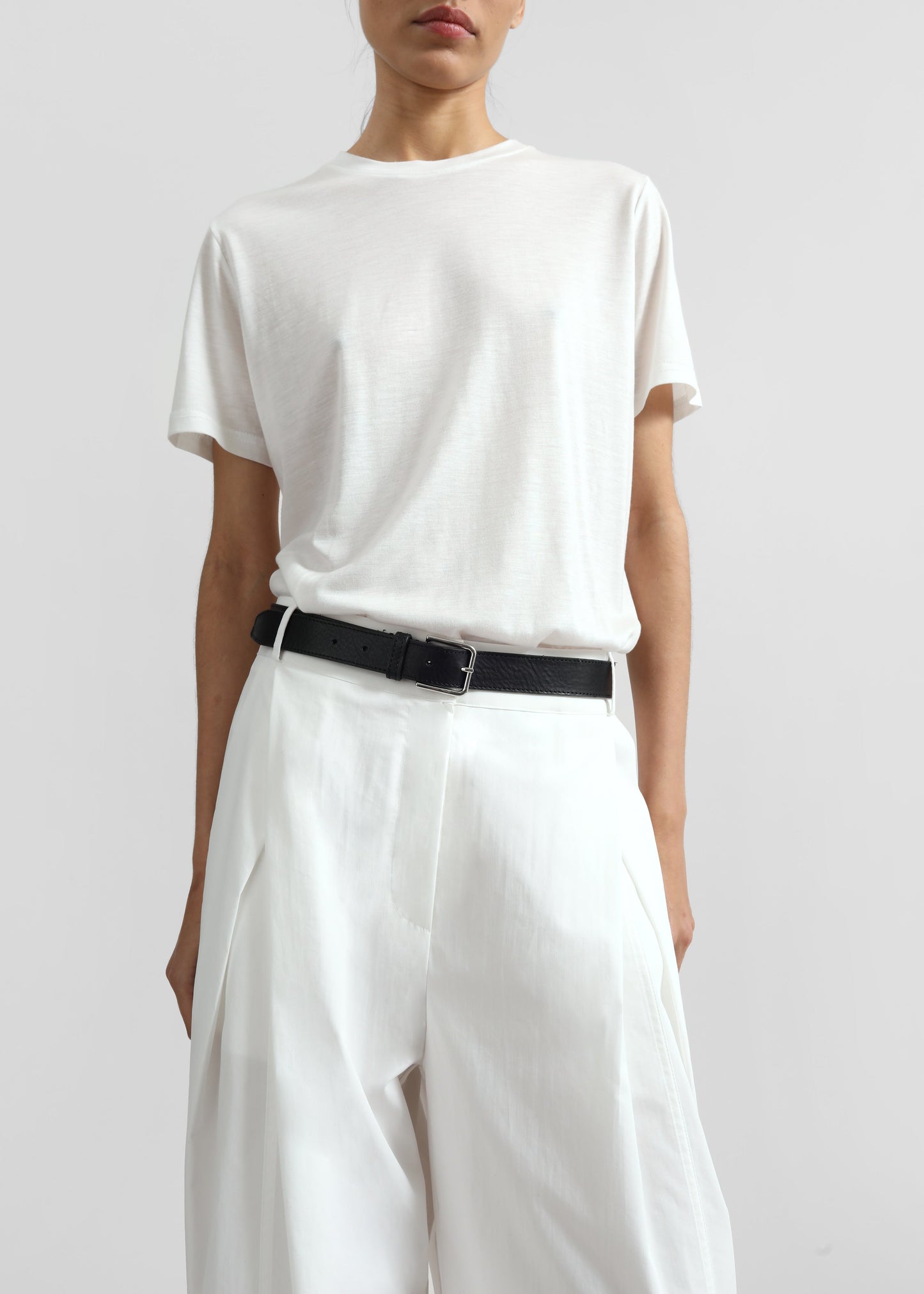 Ballia Pleated Pants - White