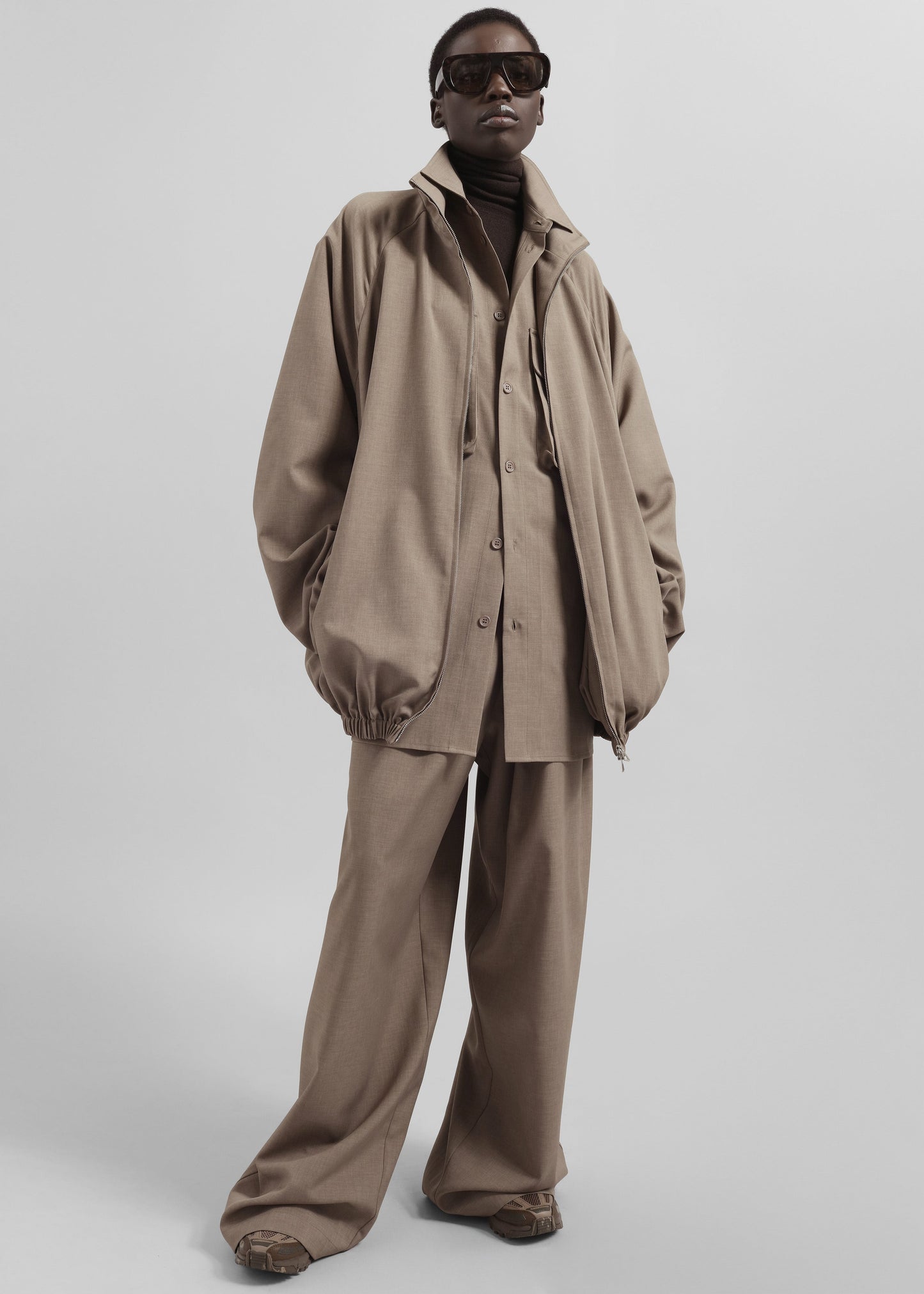 Baxter Track Pants - Taupe