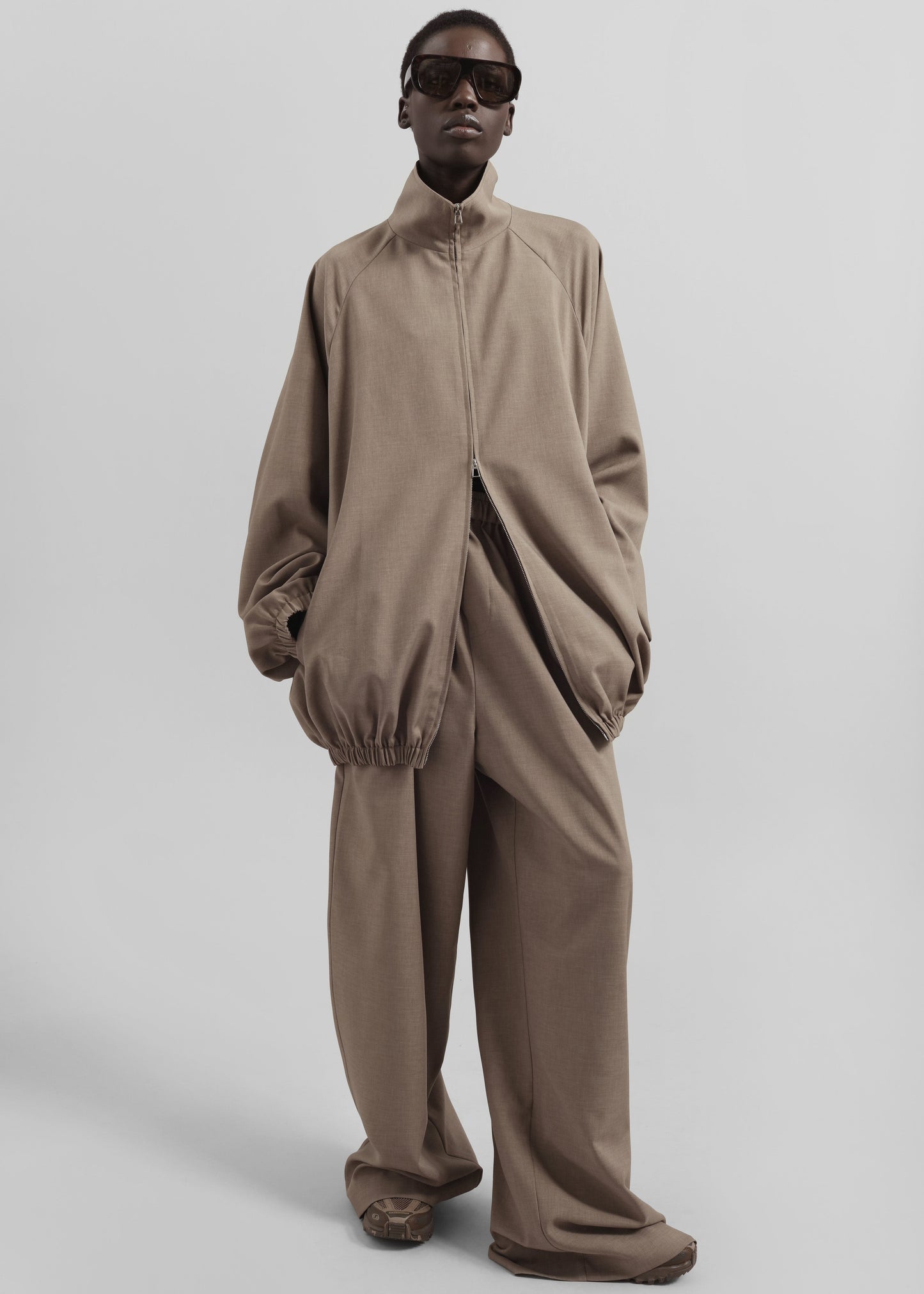 Baxter Track Pants - Taupe