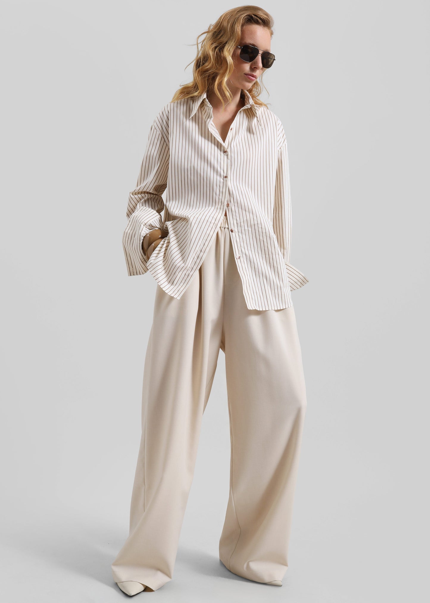 Baxter Track Pants - Beige