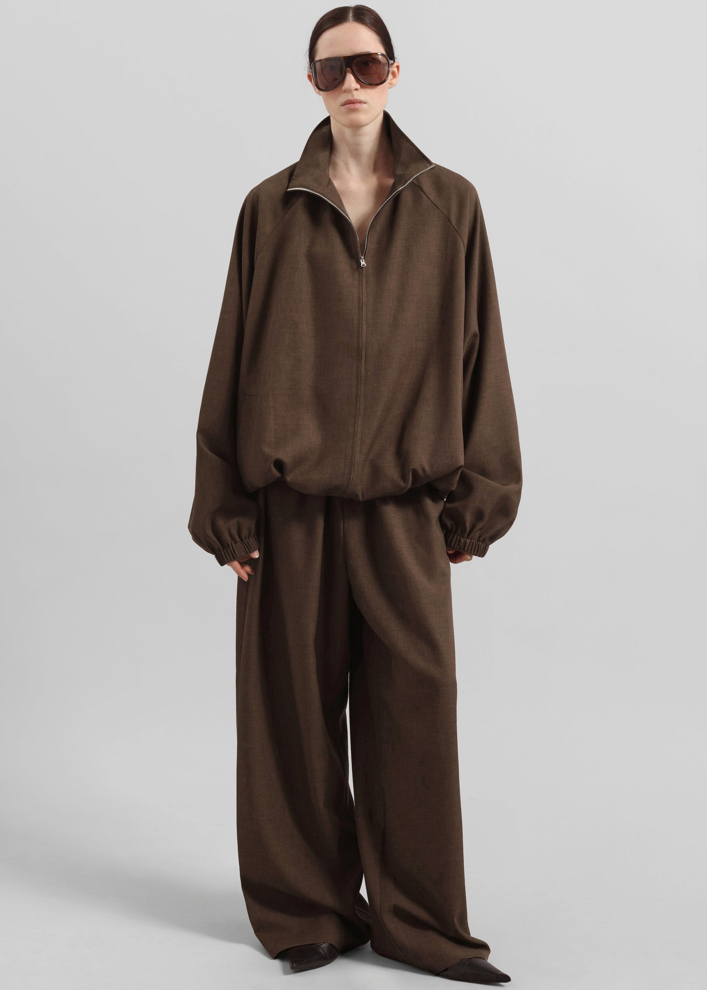 Baxter Track Pants - Dark Brown