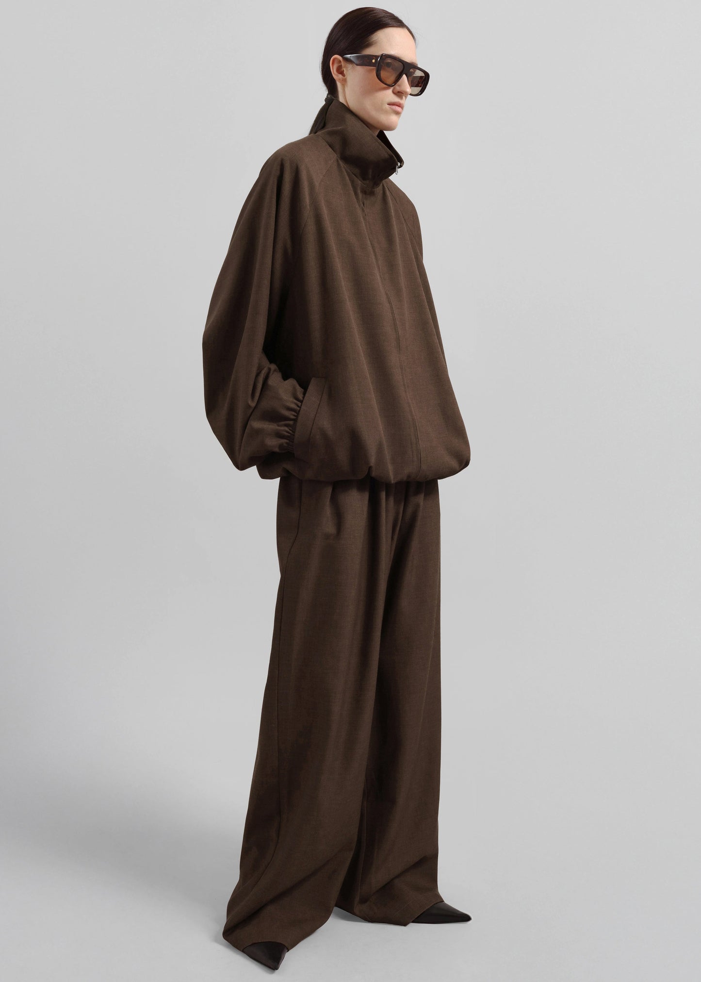 Baxter Track Pants - Dark Brown
