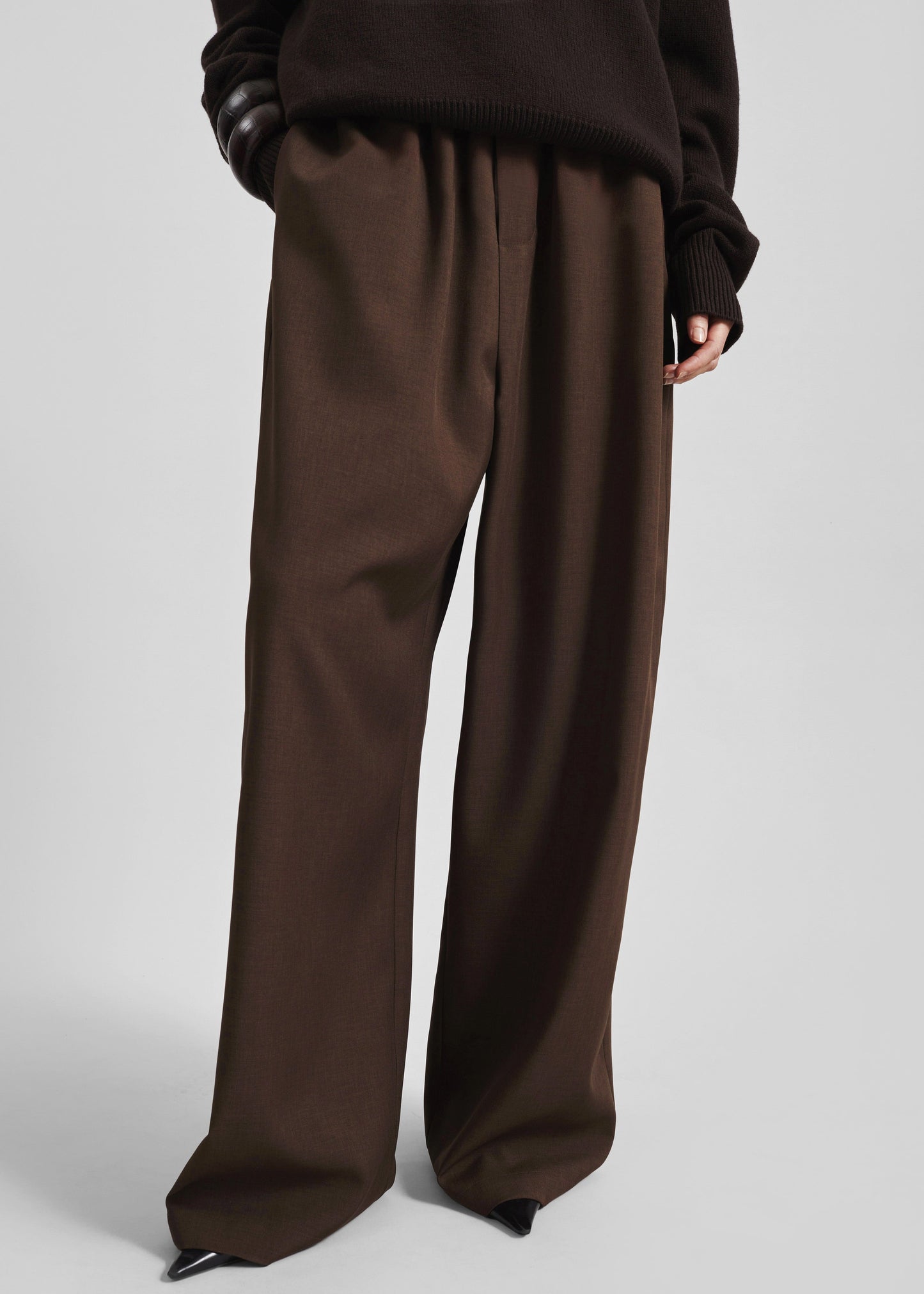 Baxter Track Pants - Dark Brown