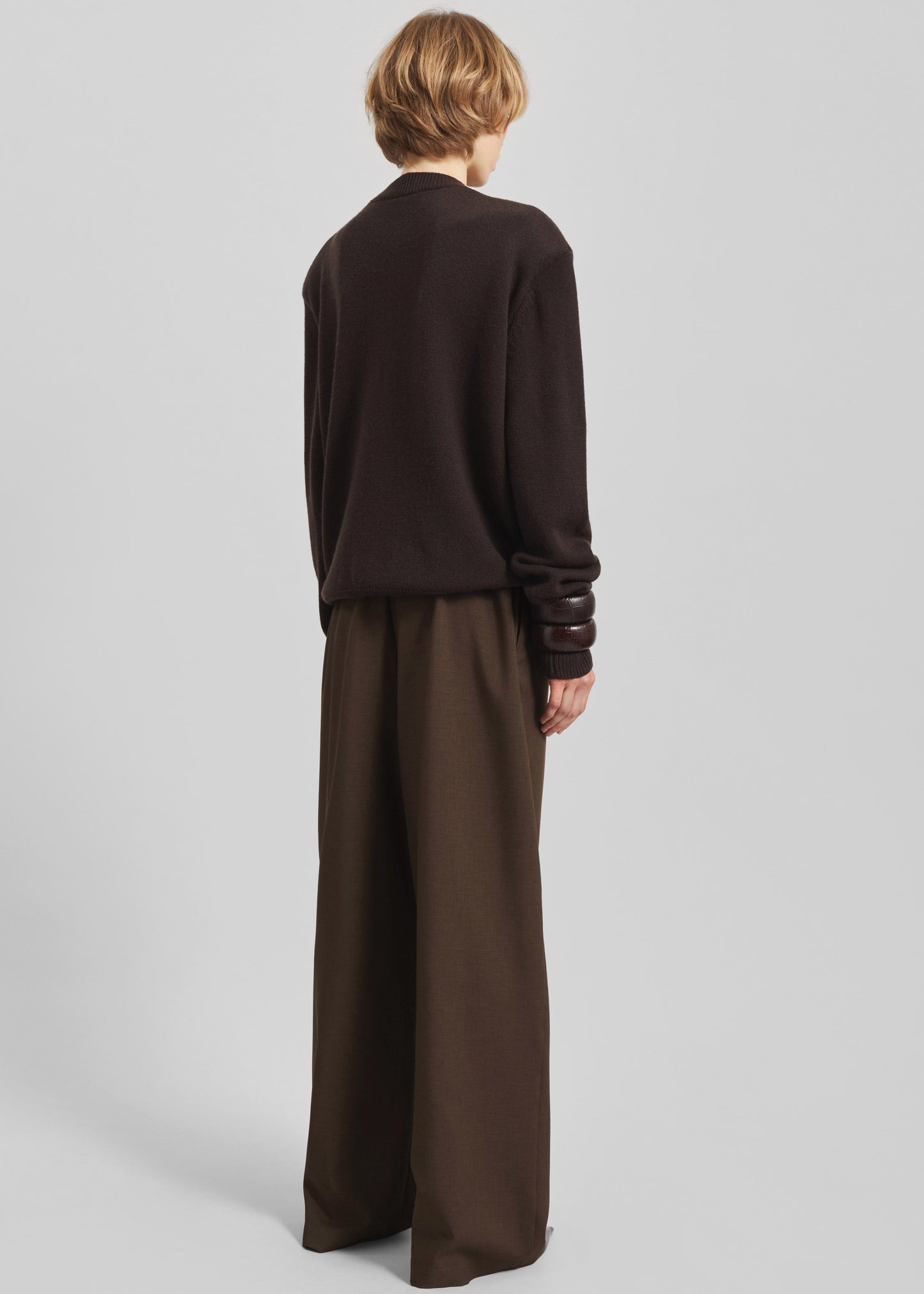 Baxter Track Pants - Dark Brown