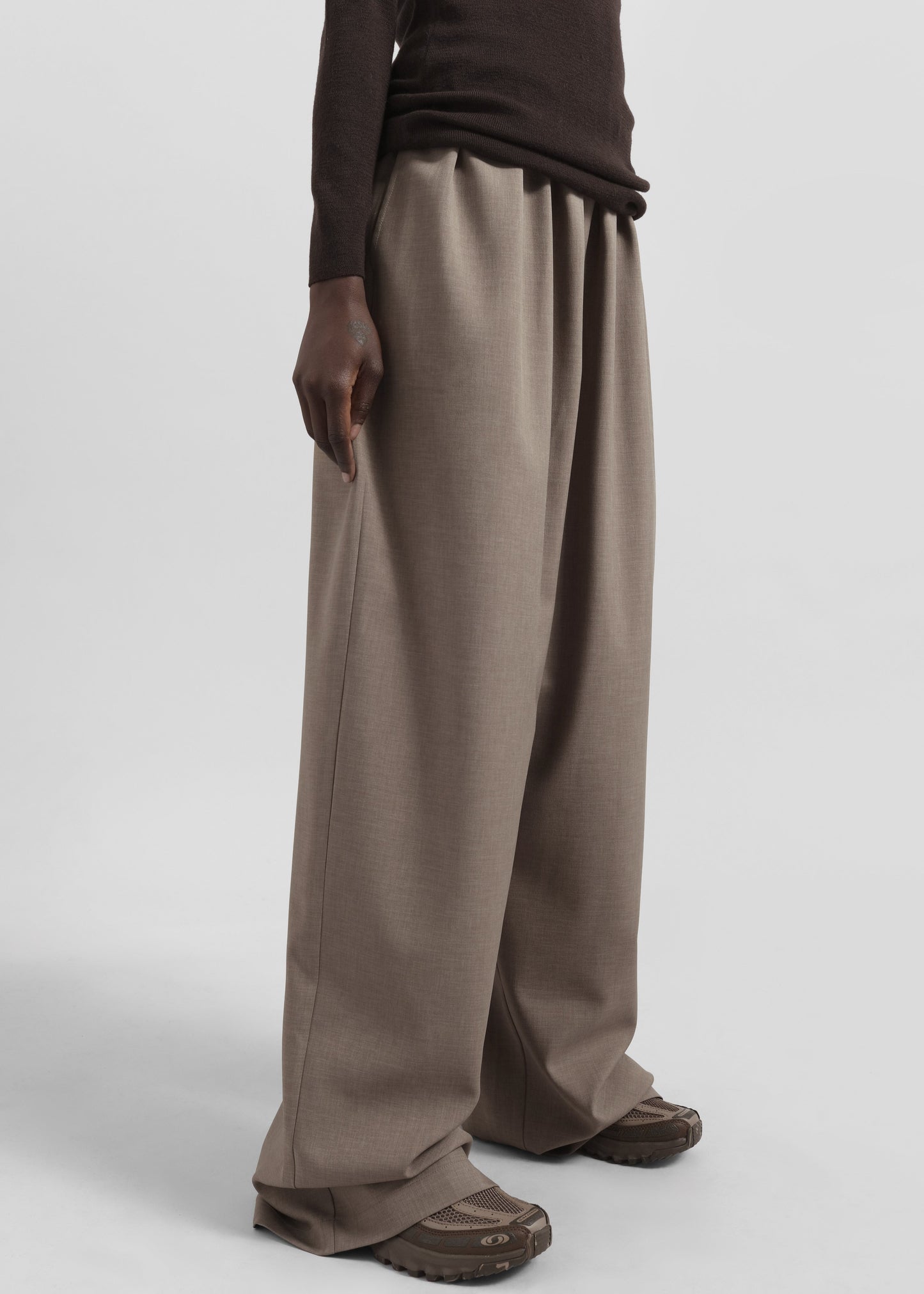 Baxter Track Pants - Taupe