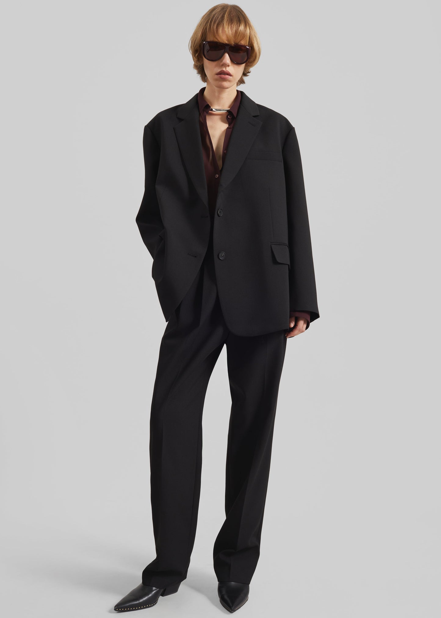 Bea Suit Pants - Black