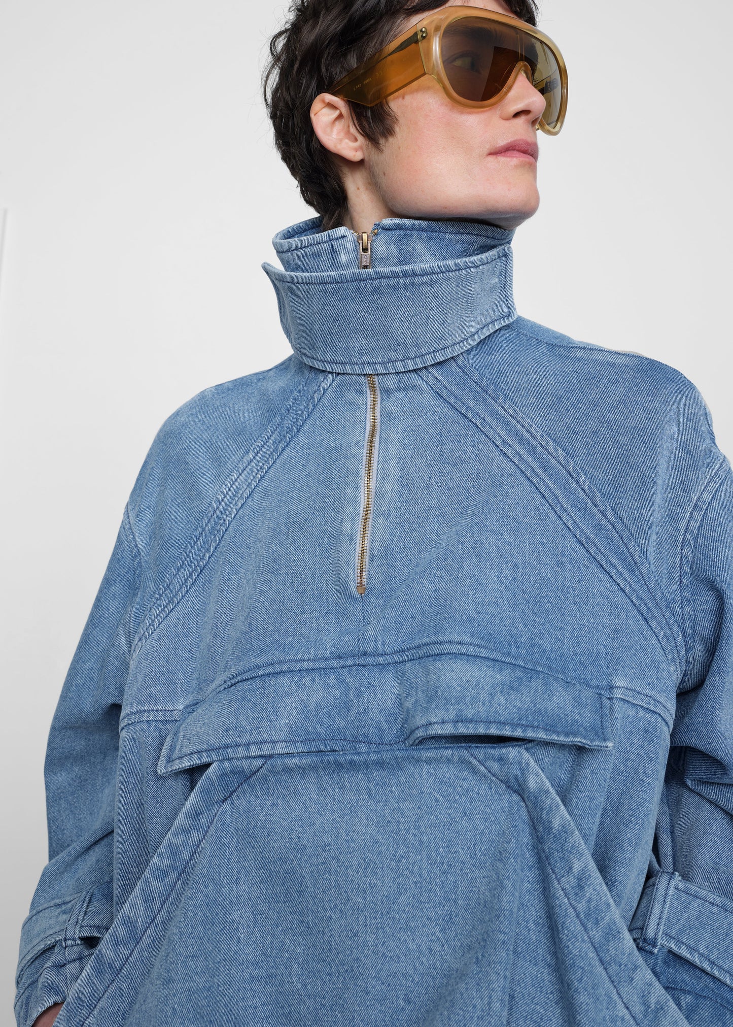 Bettter Denim Anorak - Blue