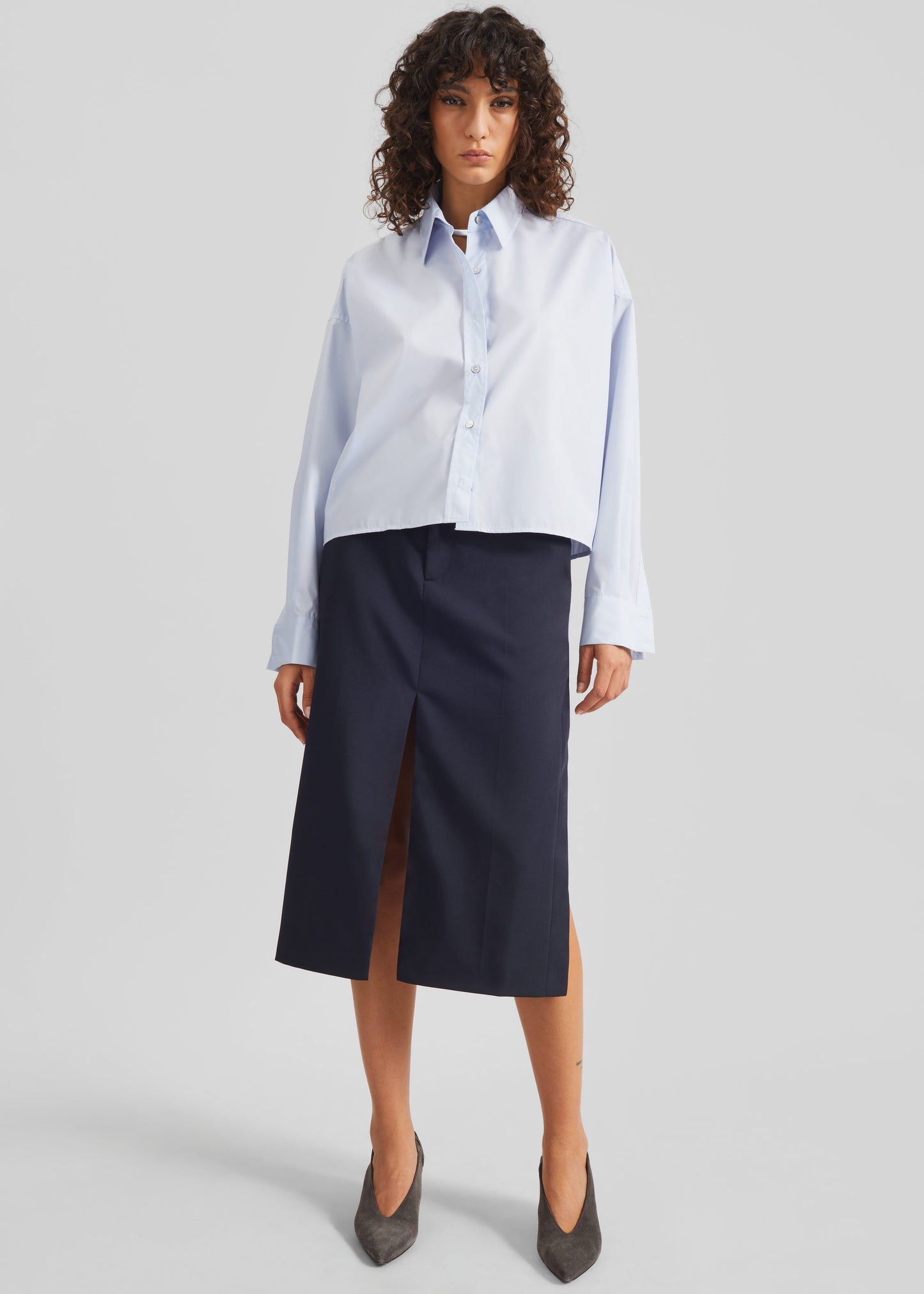 Bettter Ellis Apron Skirt - Navy