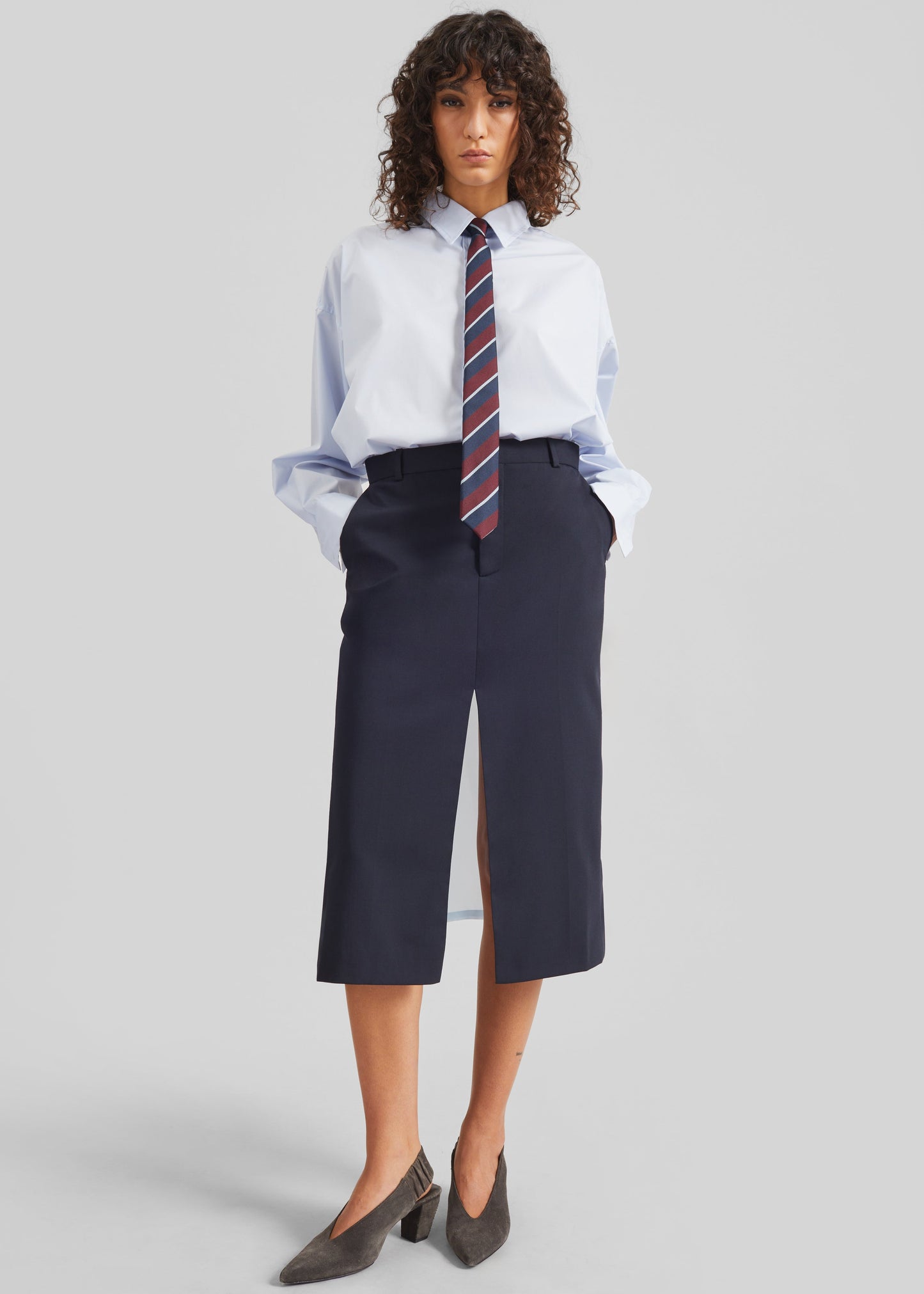Bettter Ellis Apron Skirt - Navy