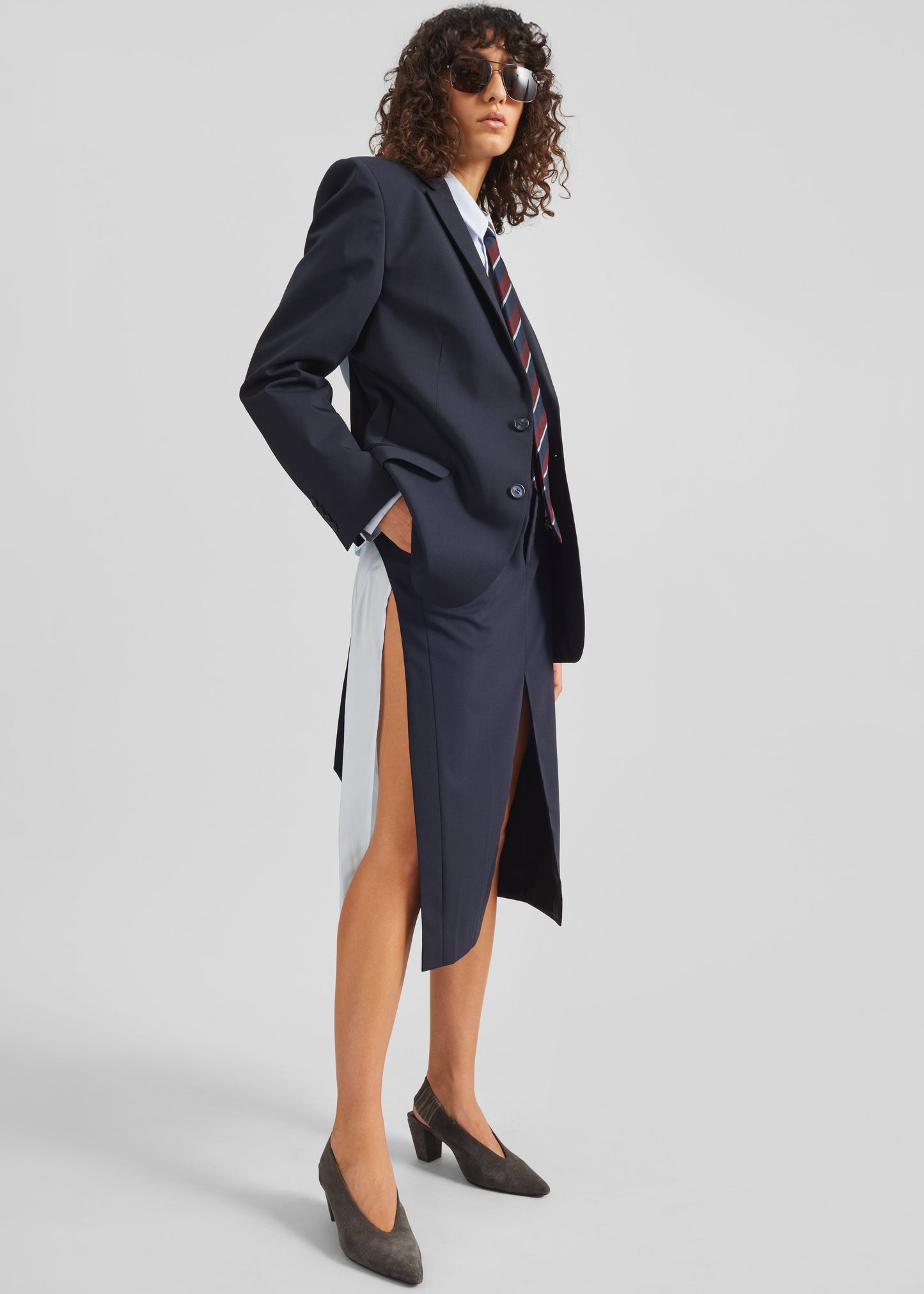 Bettter Ellis Apron Skirt - Navy