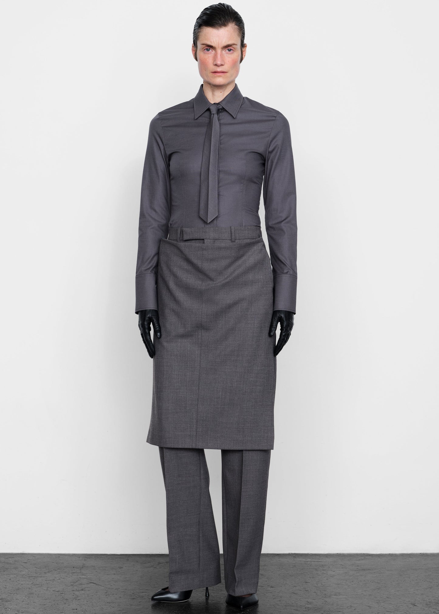 Bettter Hybrid Skirt Trouser - Grey