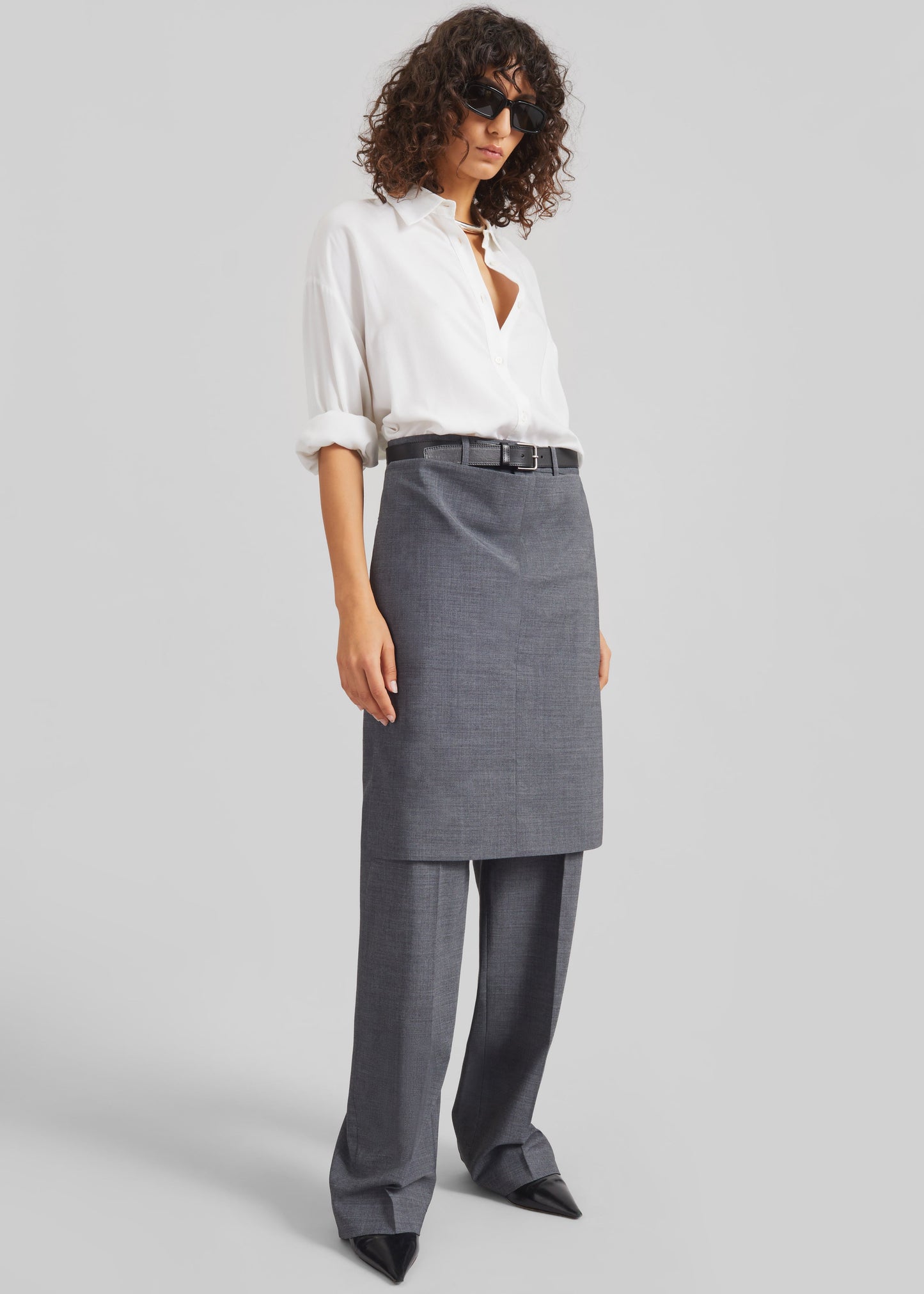 Bettter Hybrid Skirt Trouser - Grey