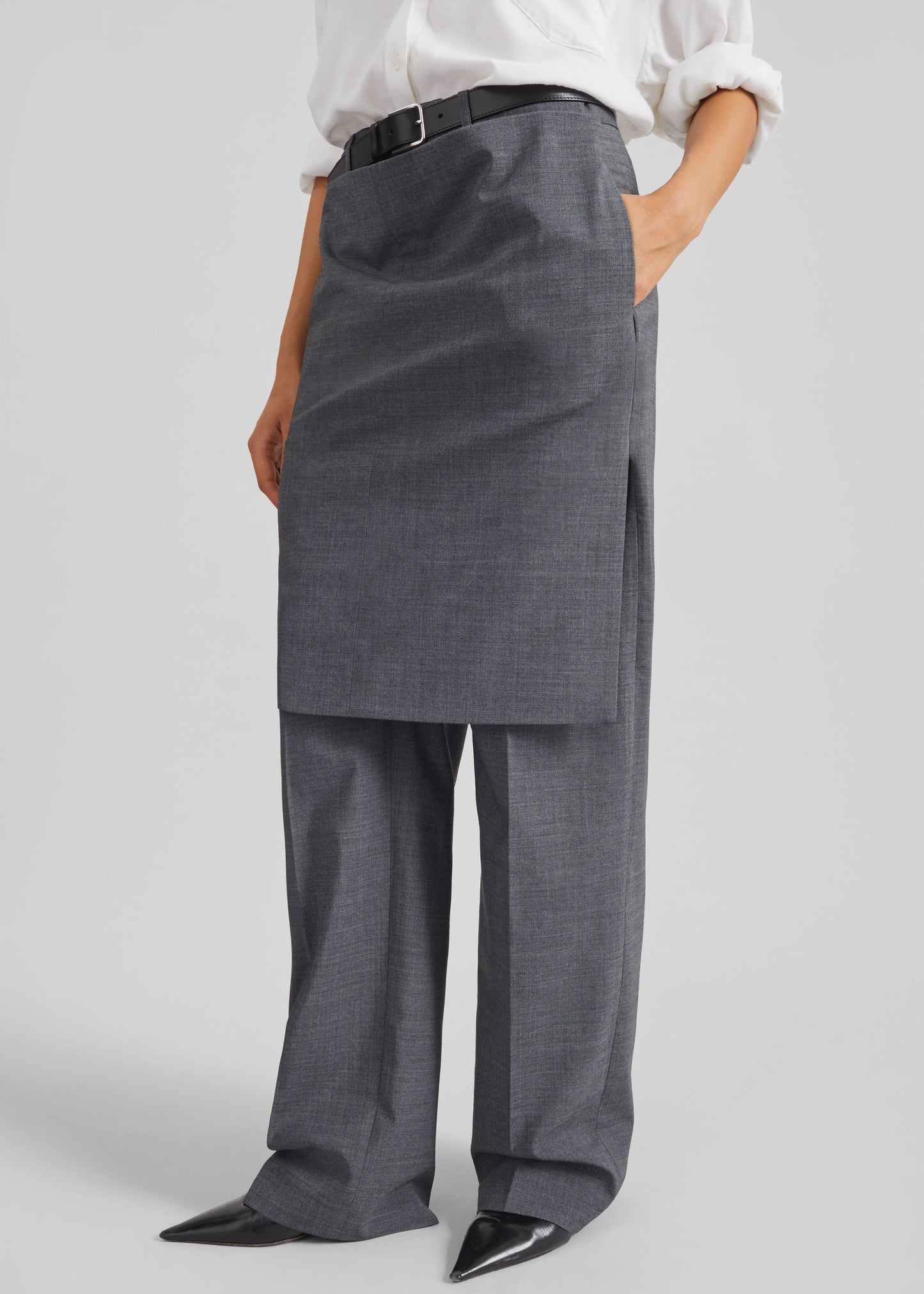 Bettter Hybrid Skirt Trouser - Grey