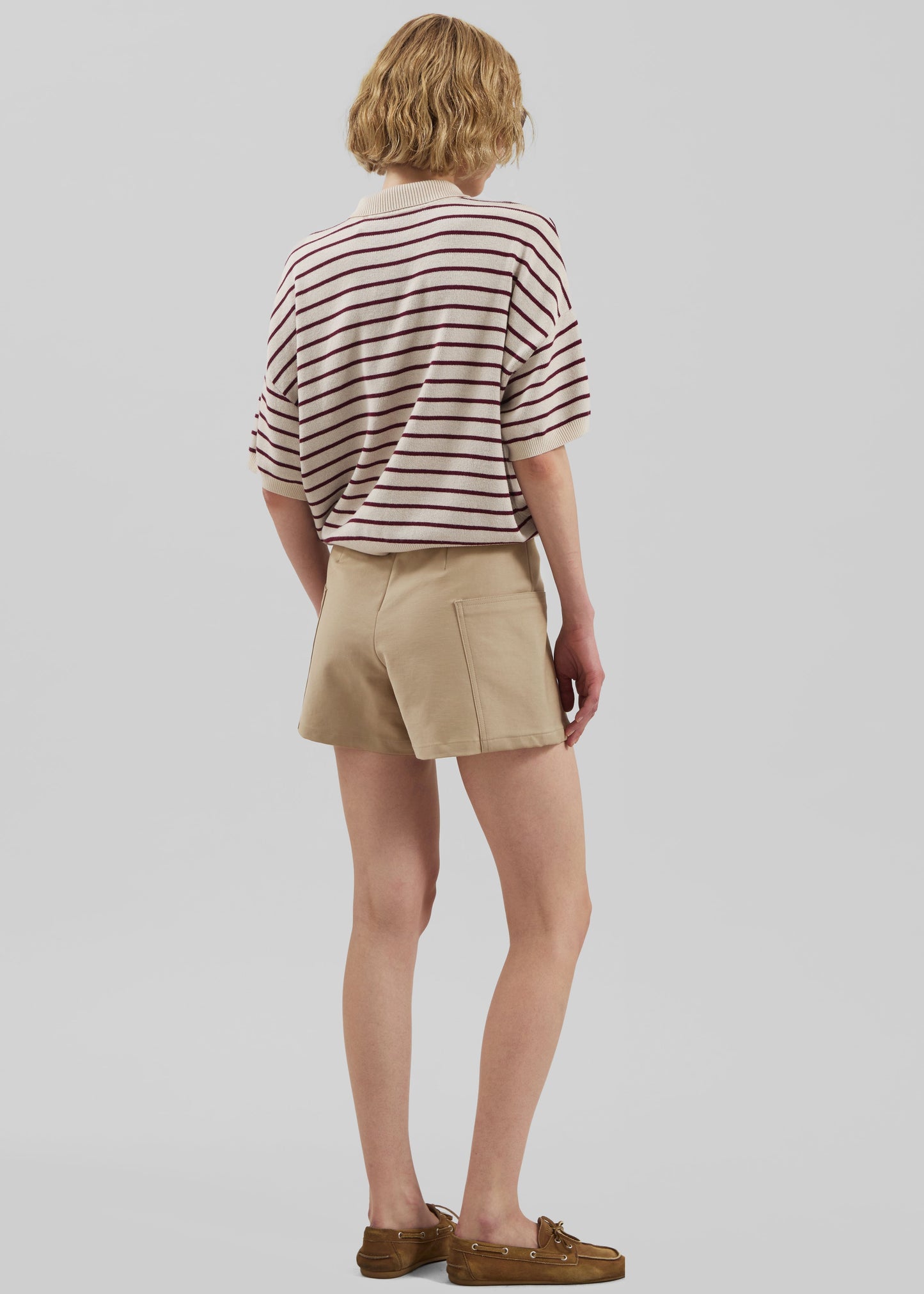 Bracey Soft Shorts - Camel