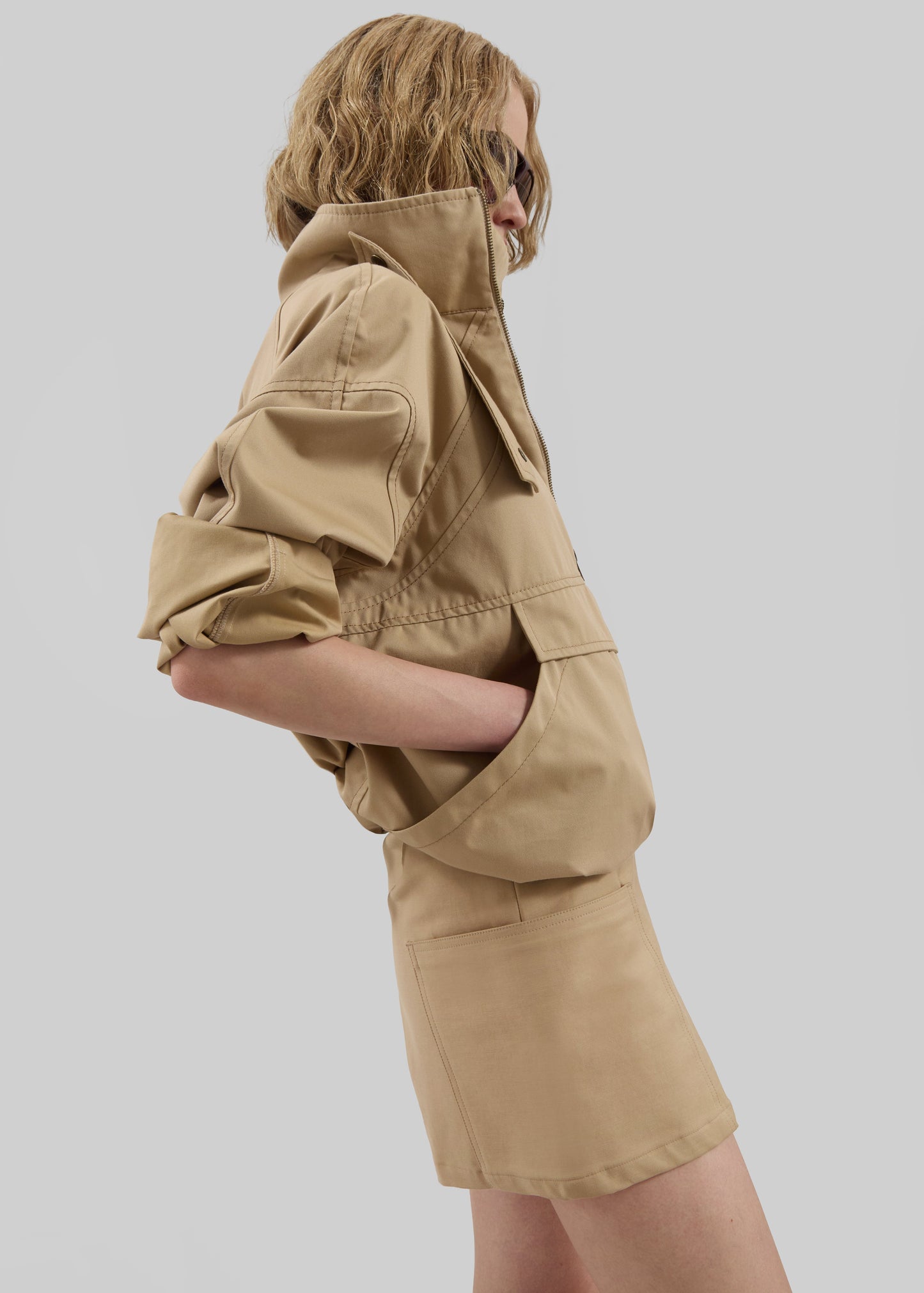 Bracey Soft Shorts - Camel