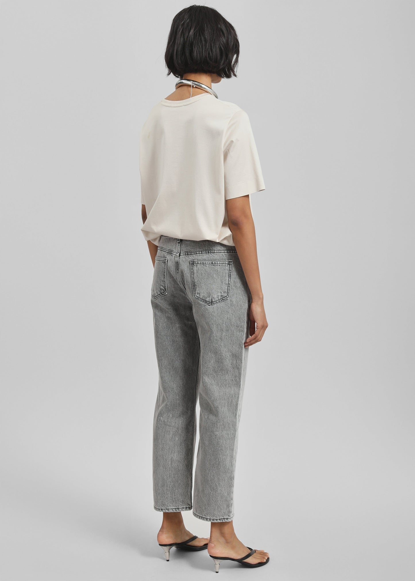 Brannor Straight Leg Jeans - Grey Wash