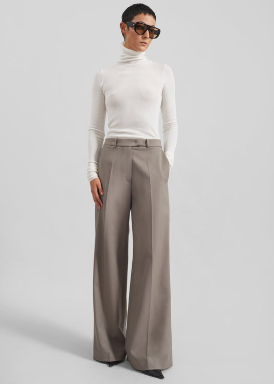 Brickell Trousers - Taupe
