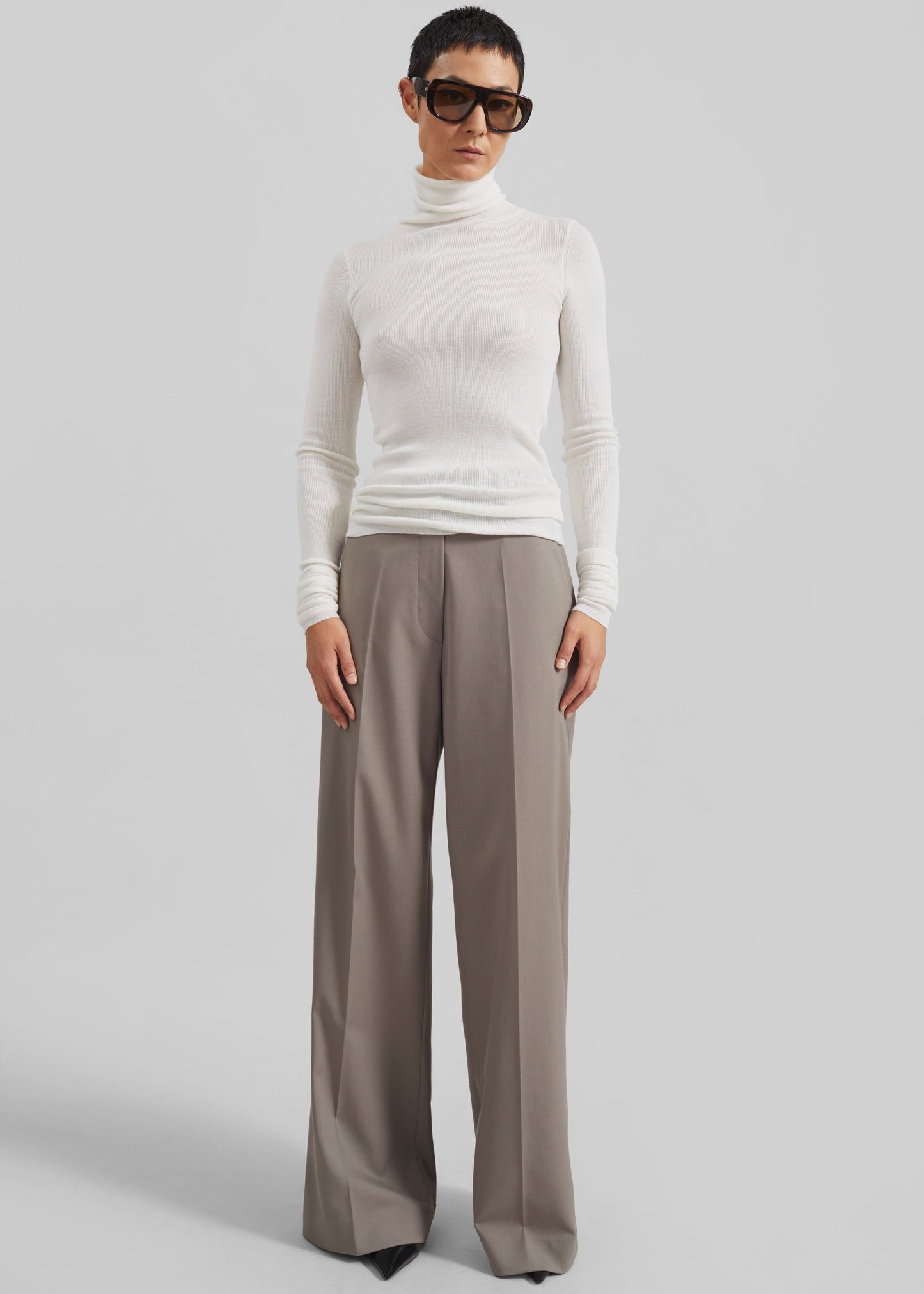 Brickell Trousers - Taupe