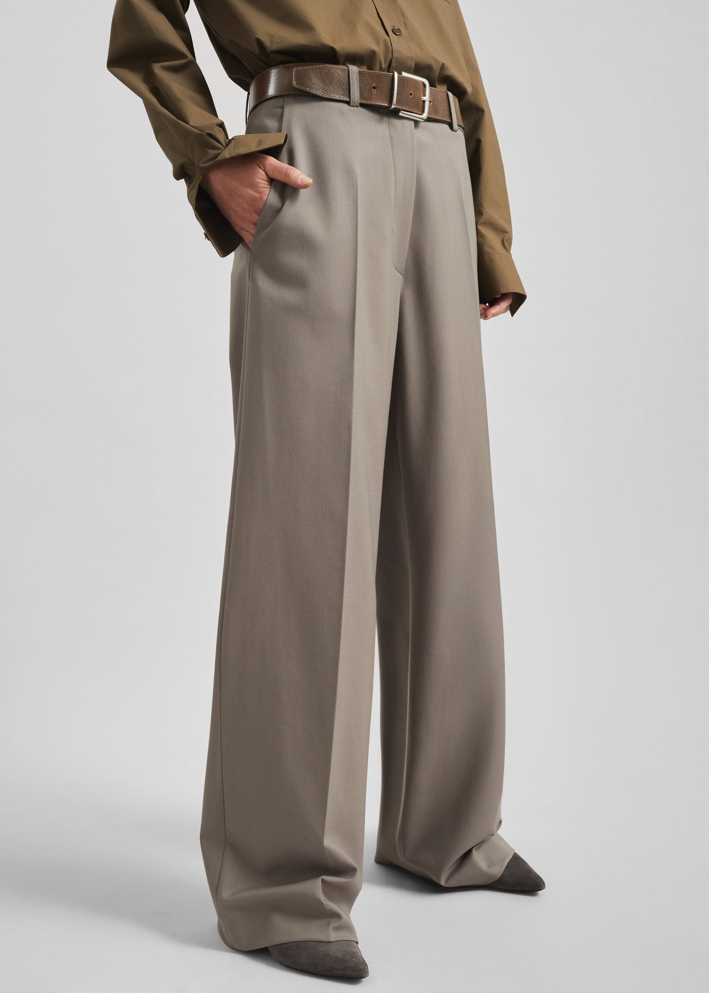 Brickell Trousers - Taupe