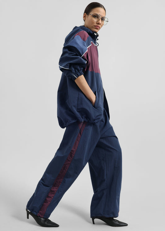Bromley Colorblock Joggers - Navy