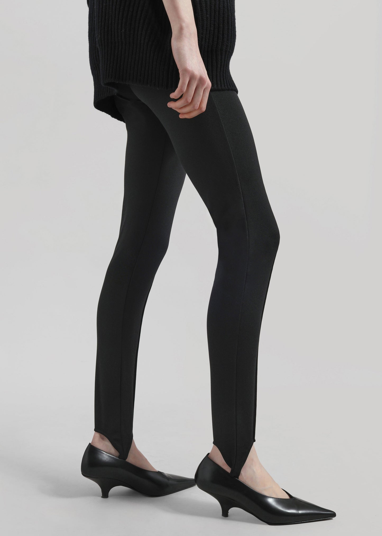 Caserta Stirrup Leggings - Black