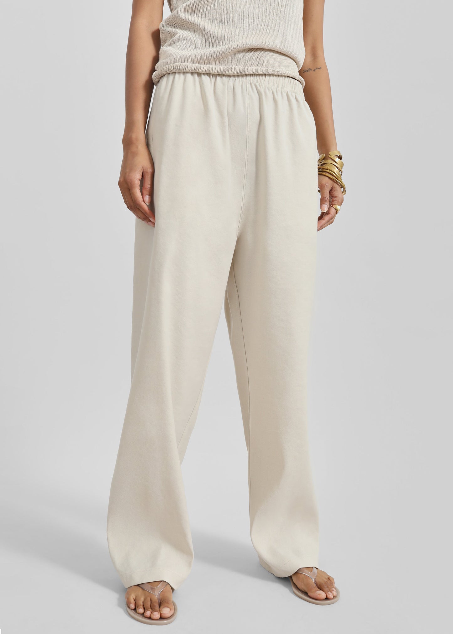Cavert Linen Pants - Sand
