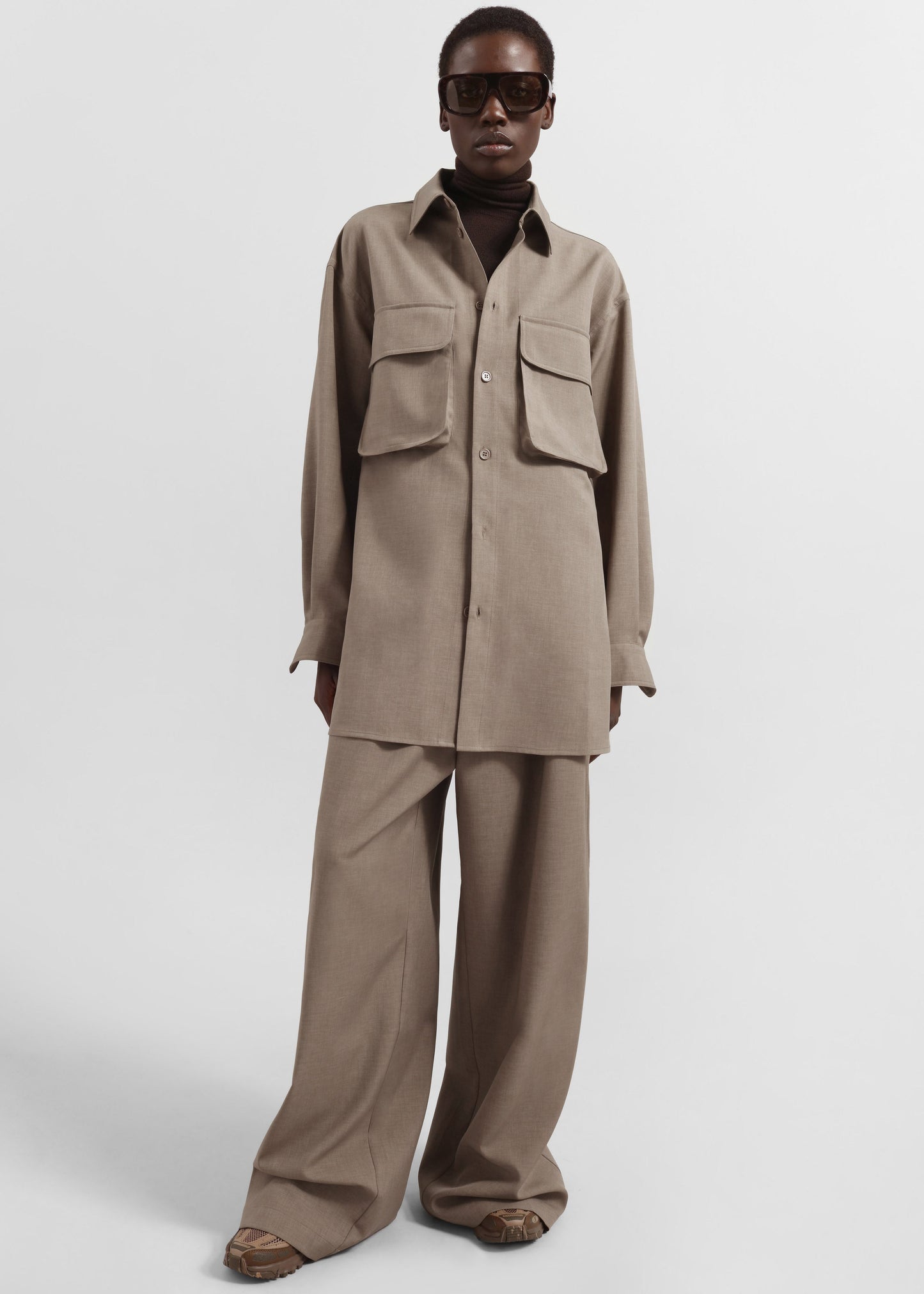 Baxter Track Pants - Taupe