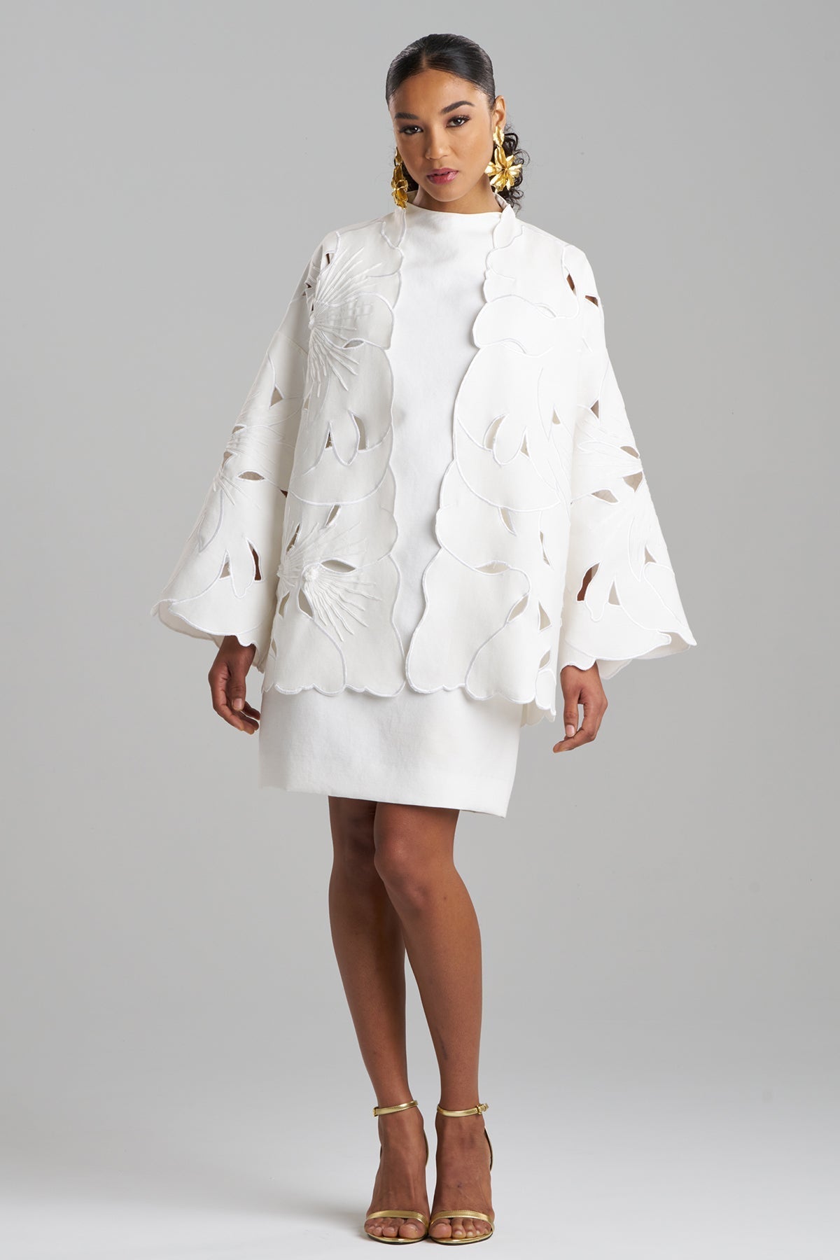 Couture Canvas Embellished Jacket