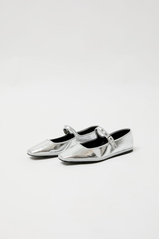 Drogheria Crivellini Square Mary Jane in Silver