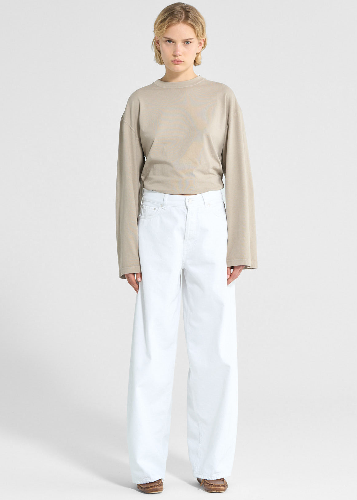 Haikure Bethany Pants - Optical White