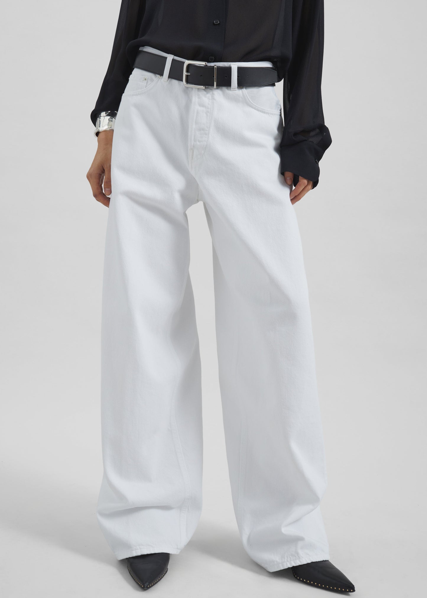 Haikure Bethany Pants - Optical White