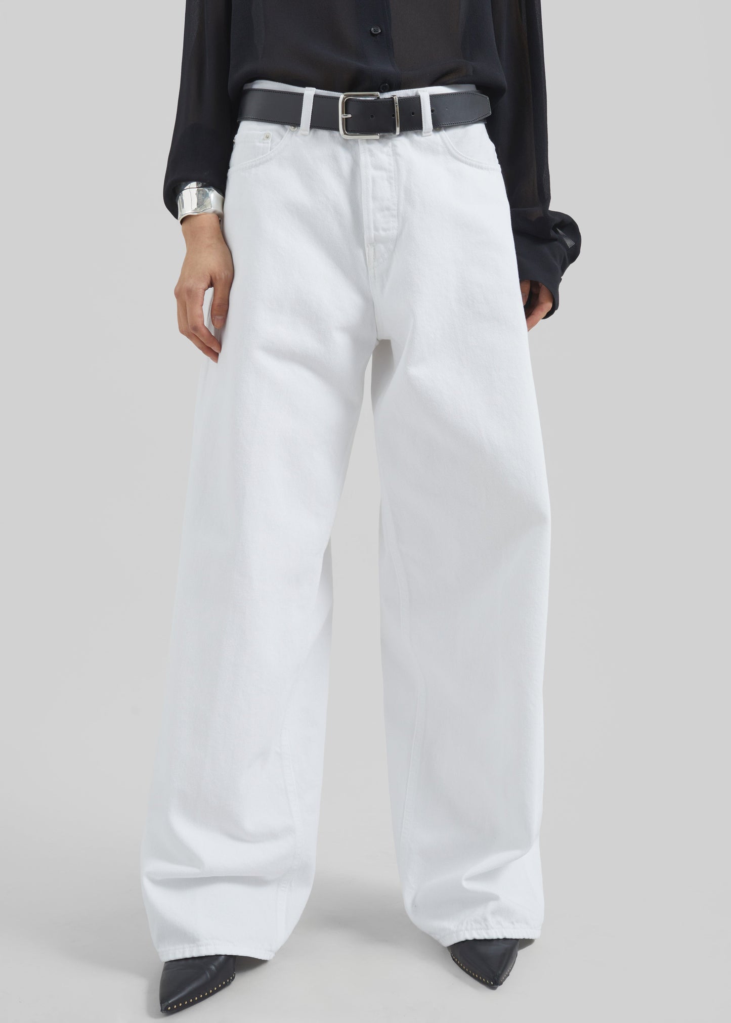 Haikure Bethany Pants - Optical White