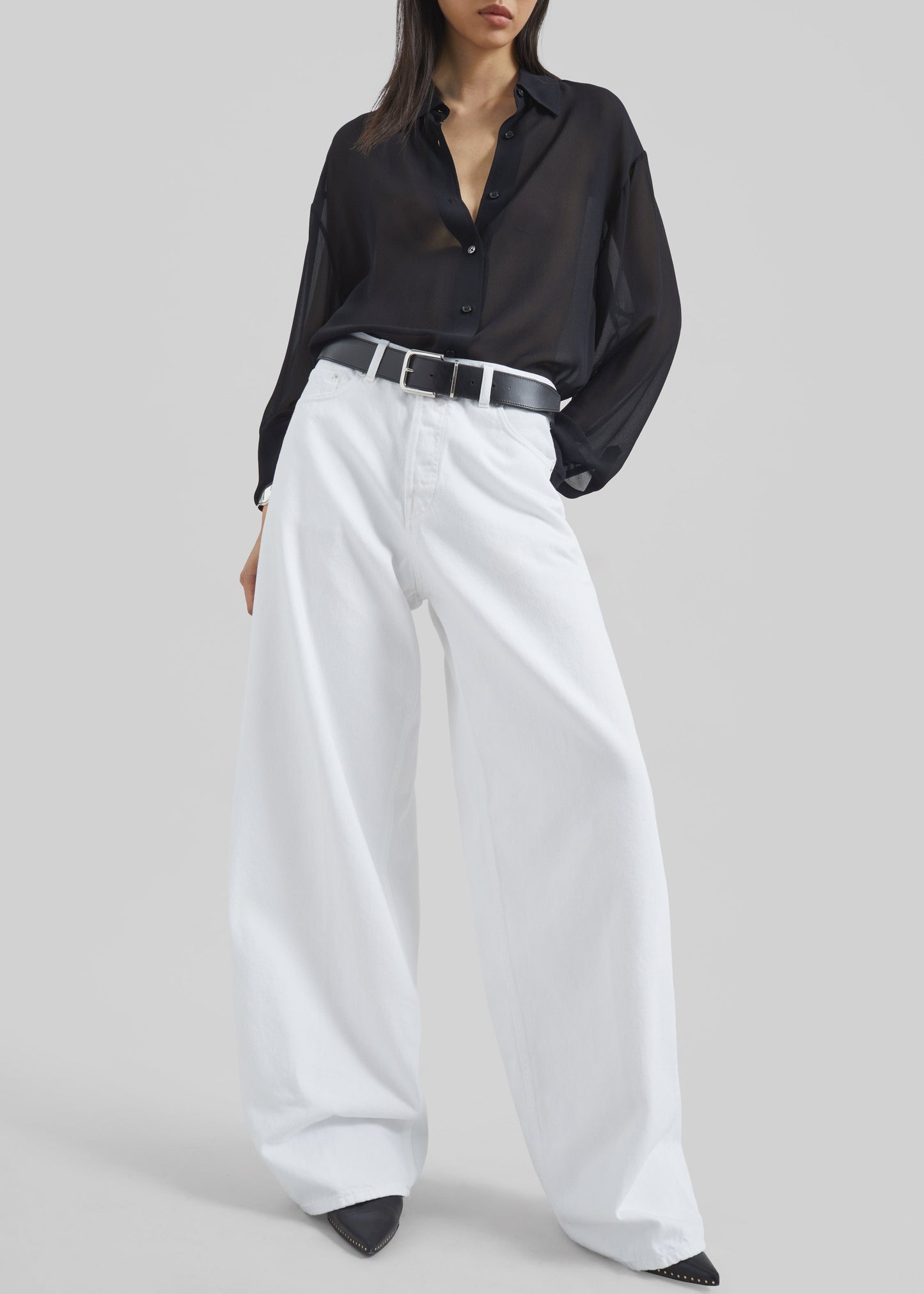 Haikure Bethany Pants - Optical White