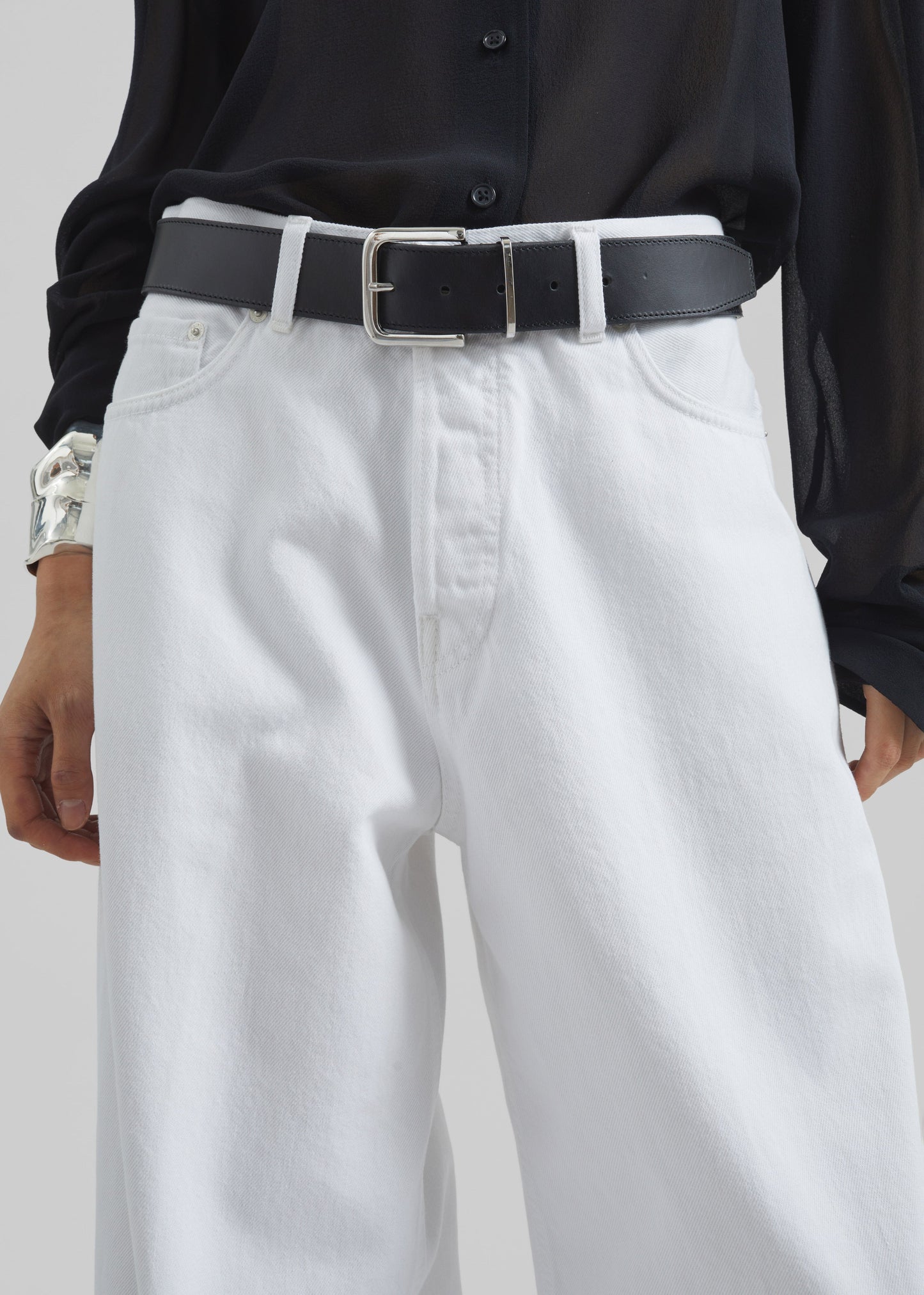 Haikure Bethany Pants - Optical White