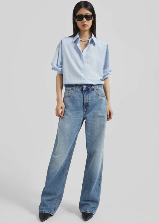 Haikure Bonnie Jeans - Dive Blue Wash