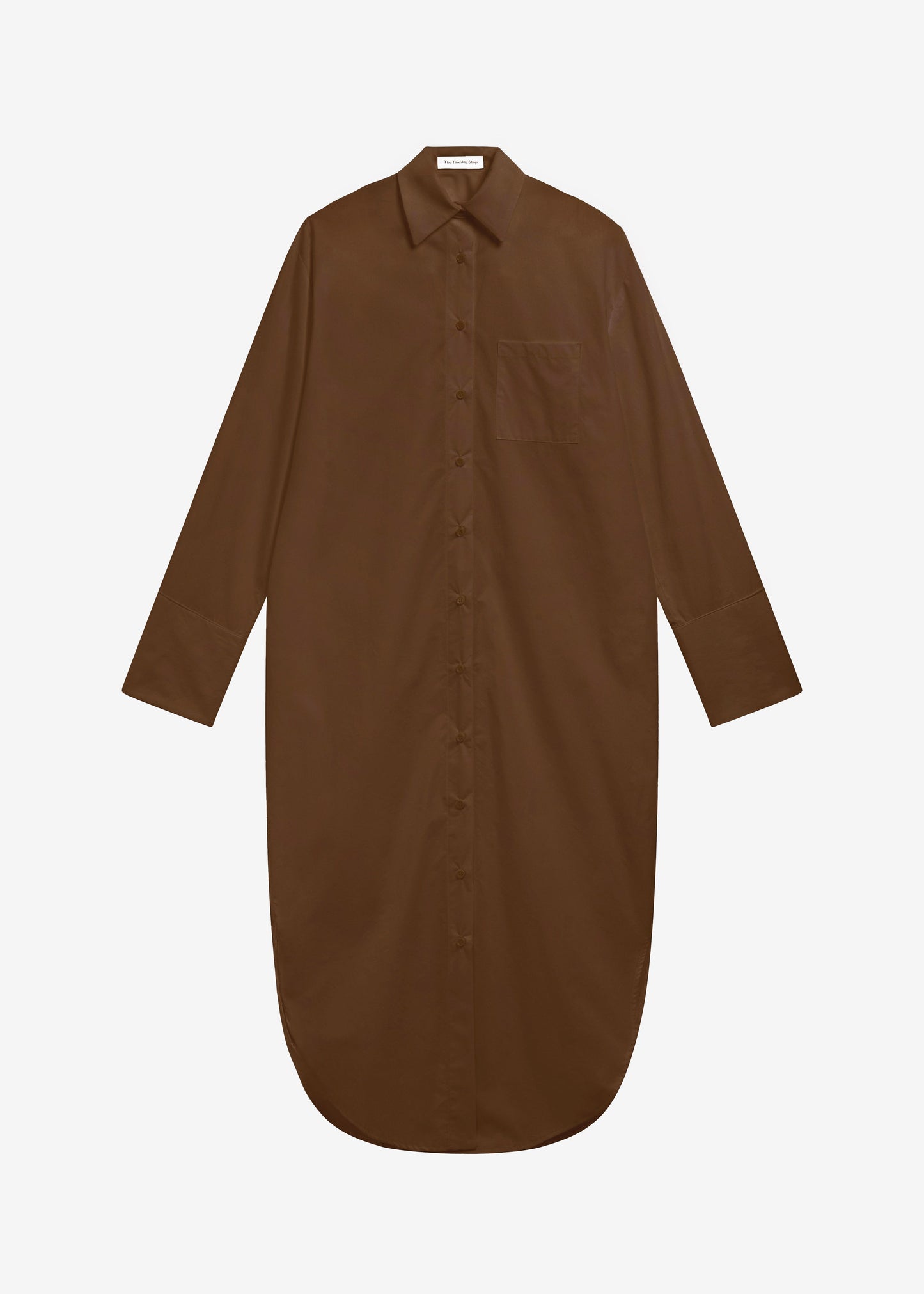 Helena Shirt Dress - Brown